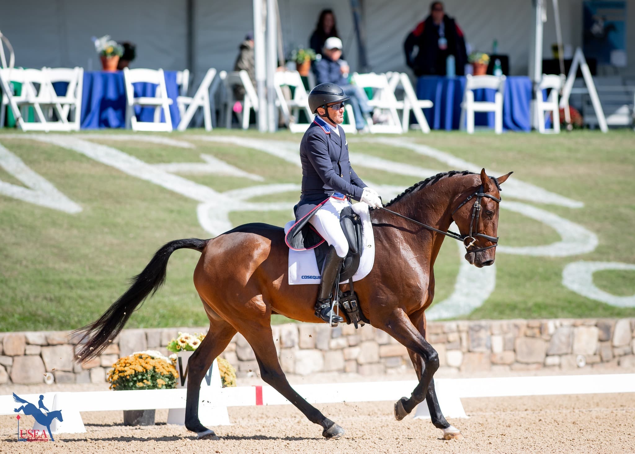 Dutton and Denim Take Early Lead After First Day of Dressage in the US Equestrian Open Eventing Final CCI4*-L