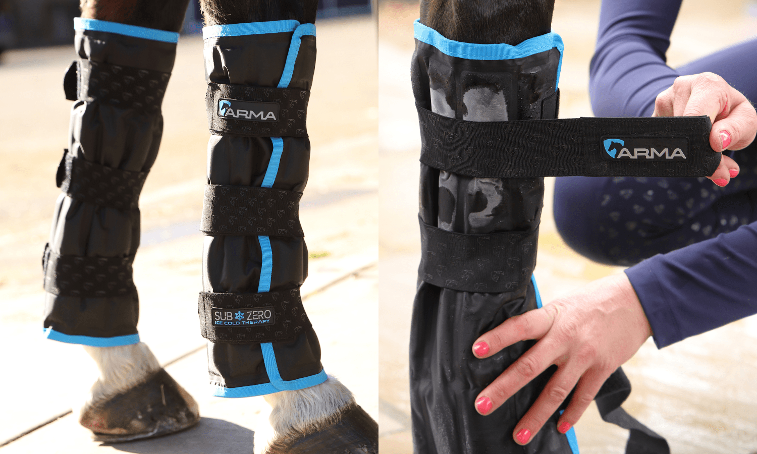 Cool Recovery: How ARMA Sub-Zero Ice Boots Support Tendon Health and Post-Ride Performance