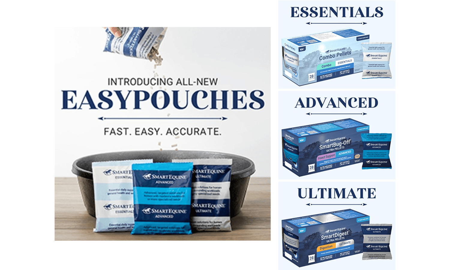 SmartEquine Introduces EasyPouches: A Simpler, More Accurate, and Sustainable Solution for Daily Equine Supplementation