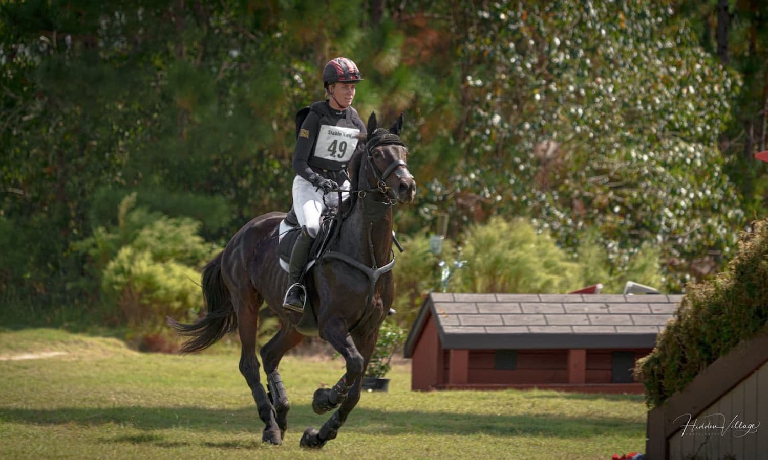 Caroline Pamukcu and HSH Double Sixteen Top Stable View Oktoberfest CCI4*-S