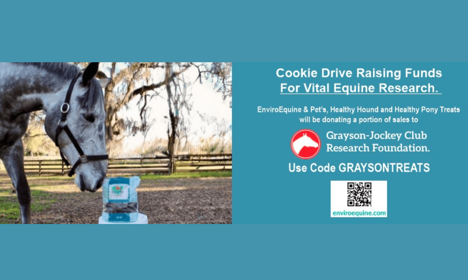 Online Cookie Drive to Support Equine Research Through Grayson-Jockey Club Research Foundation