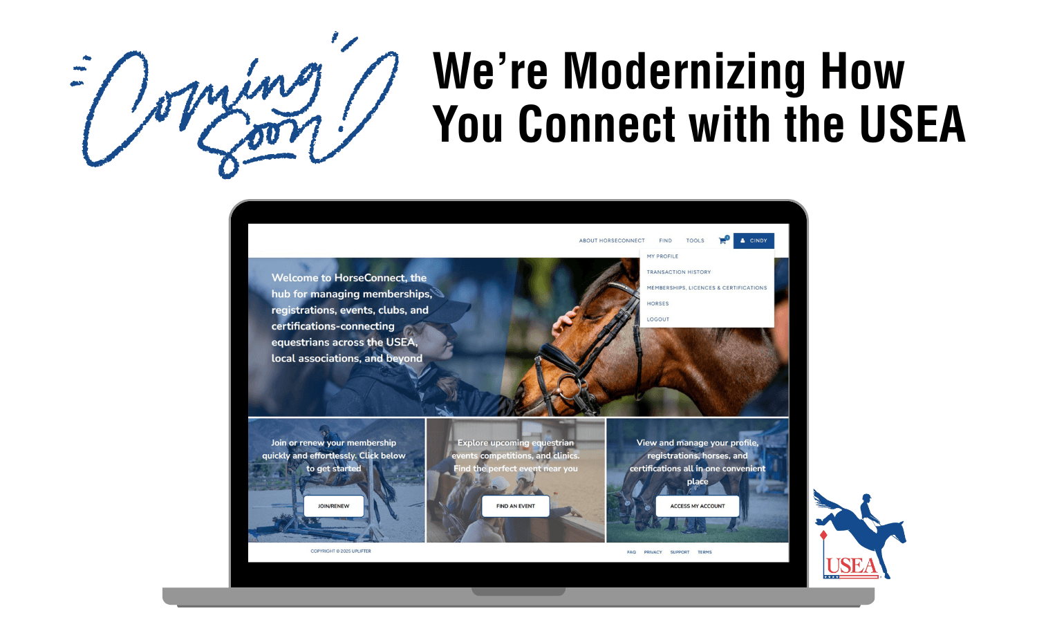 A New Member Experience is Coming Soon to the USEA