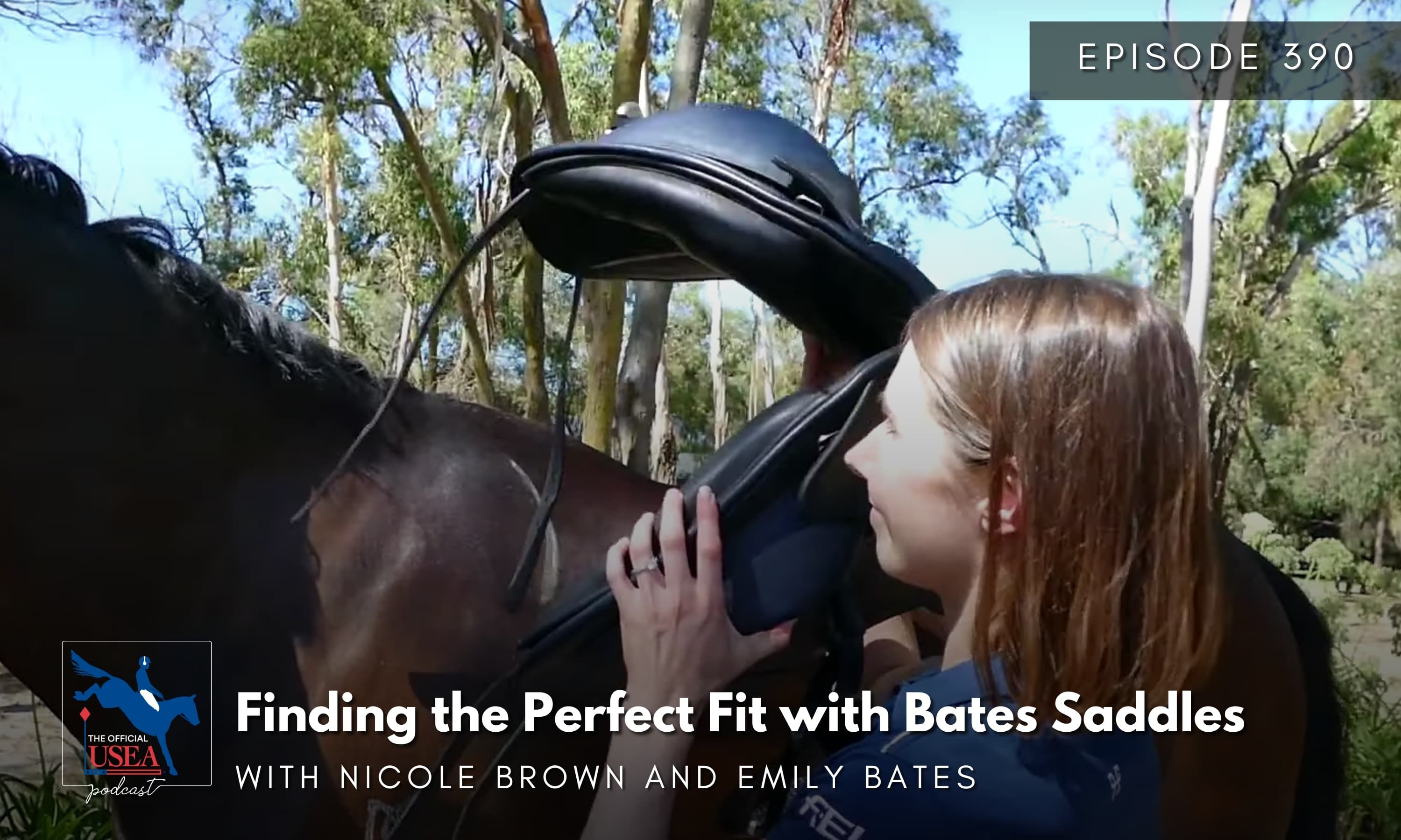 USEA Podcast #390: Finding the Perfect Fit with Bates Saddles