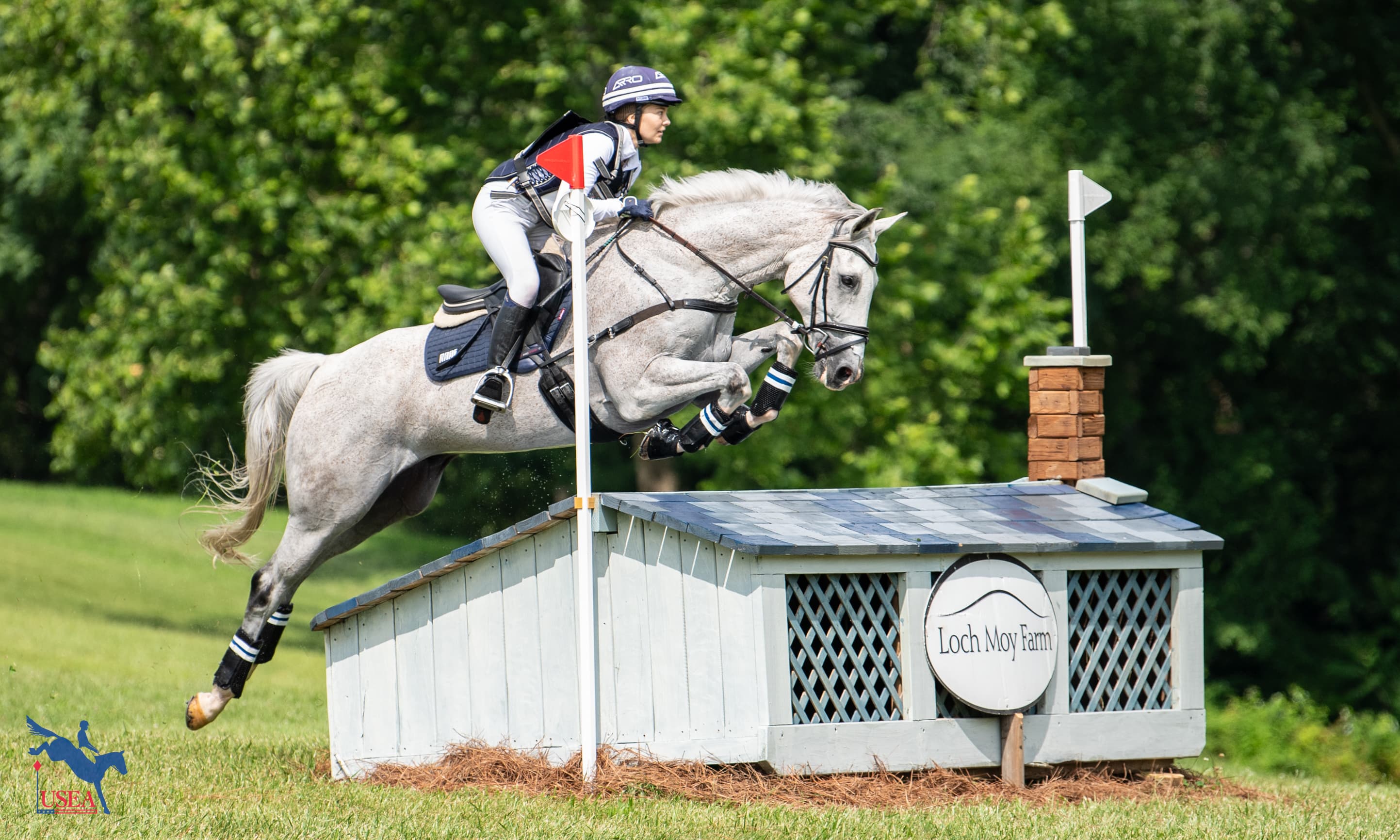 Cross-Country Shakes Up the Standings at USEF Eventing Young Rider National Championships