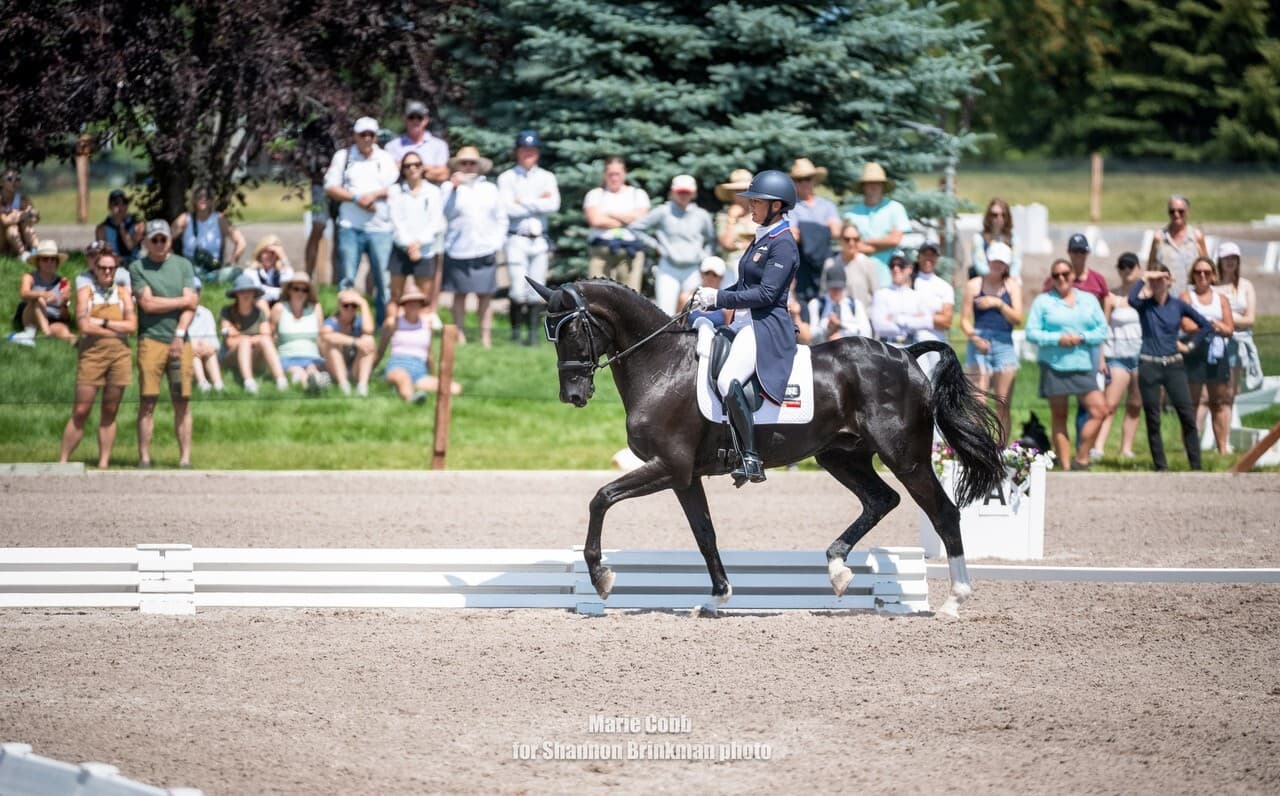 Mai Baum Wows in Day of FEI Dressage Highlights