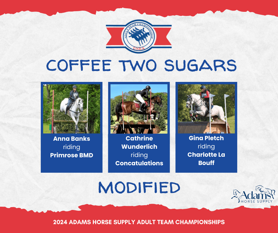 2024 Adams Horse Supply USEA Adult Team Championships Team Rosters