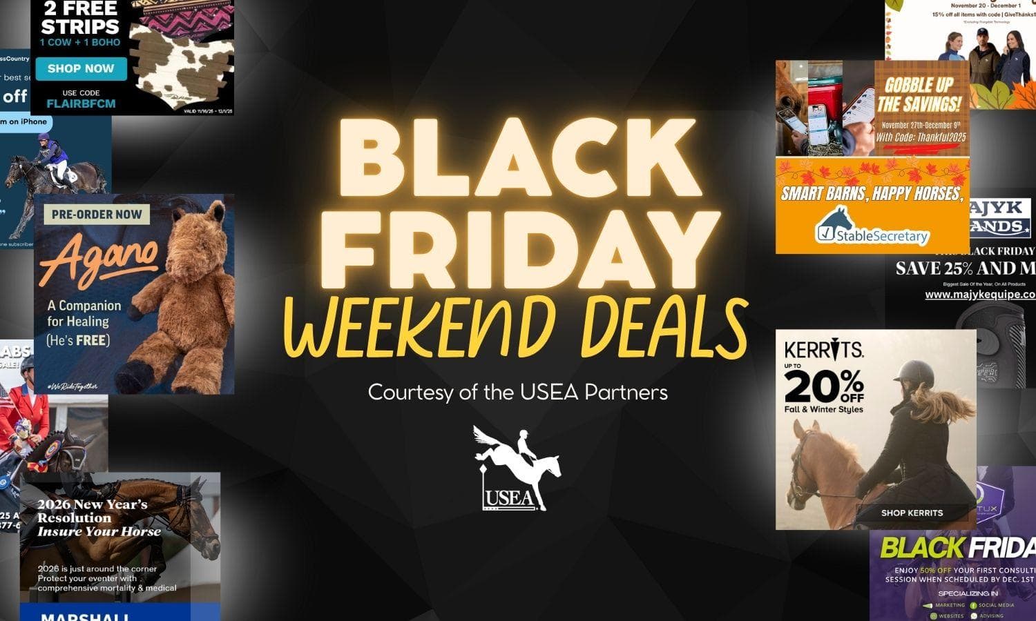 Shop Black Friday Weekend Deals with the USEA & Our Partners