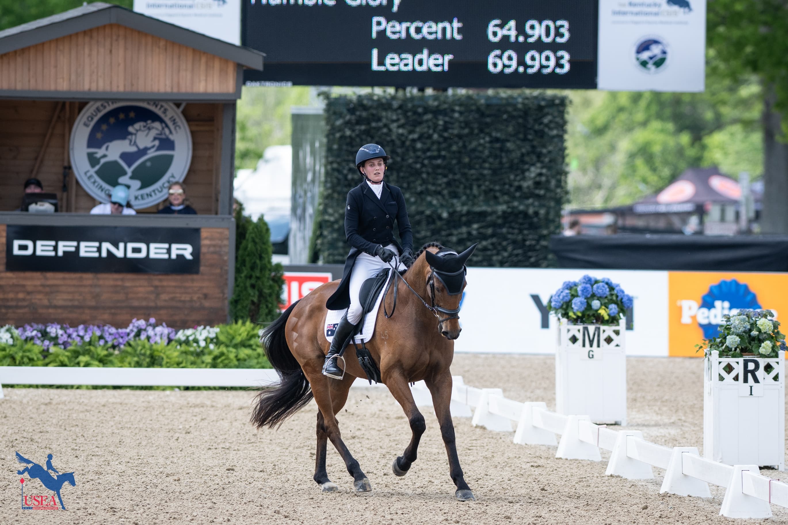 13th tie | Sophie Hill and Humble Glory. USEA/Lindsay Berreth photo