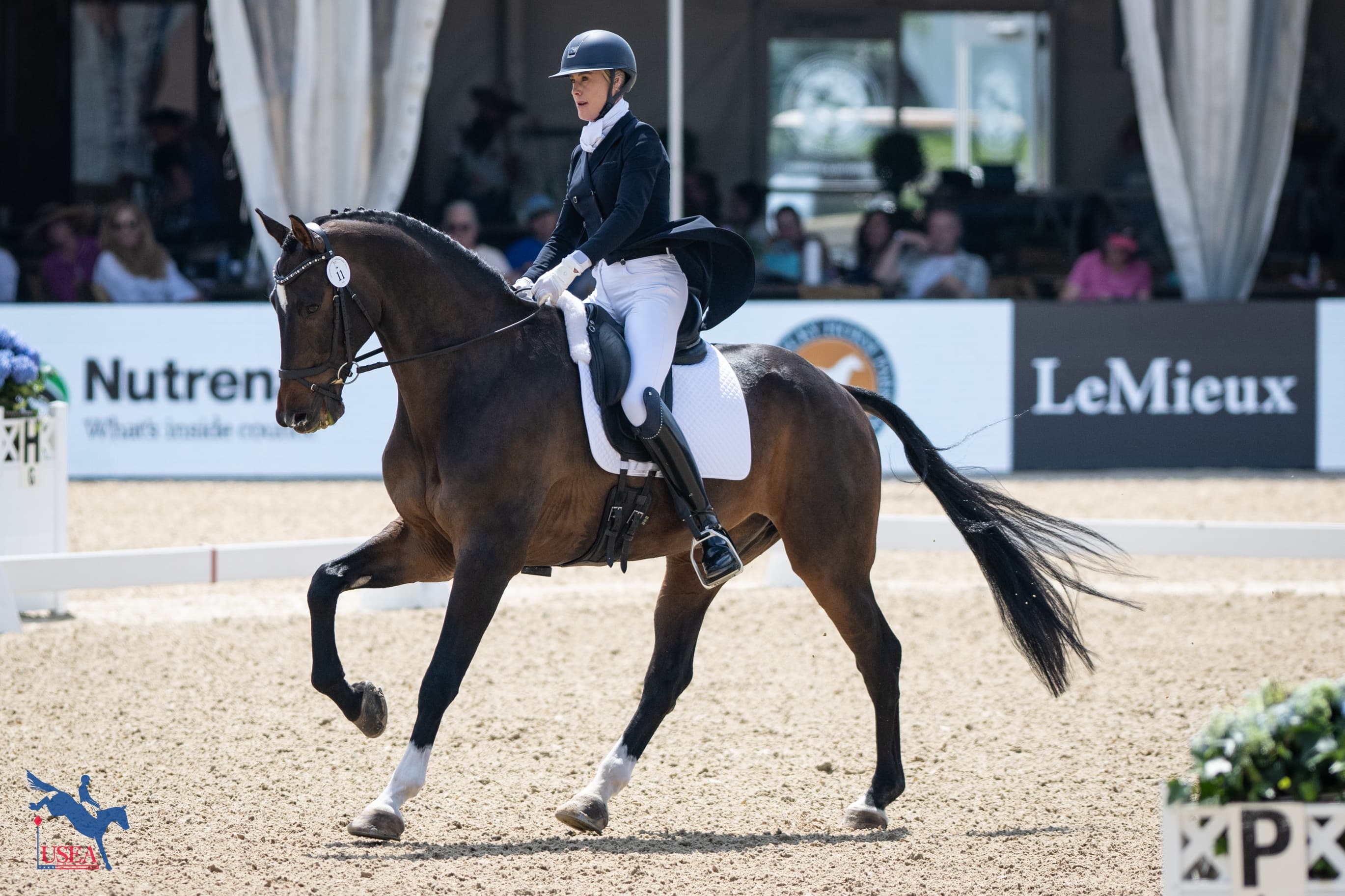 7th | Karen O'Neal and Clooney 14. USEA/Lindsay Berreth photo