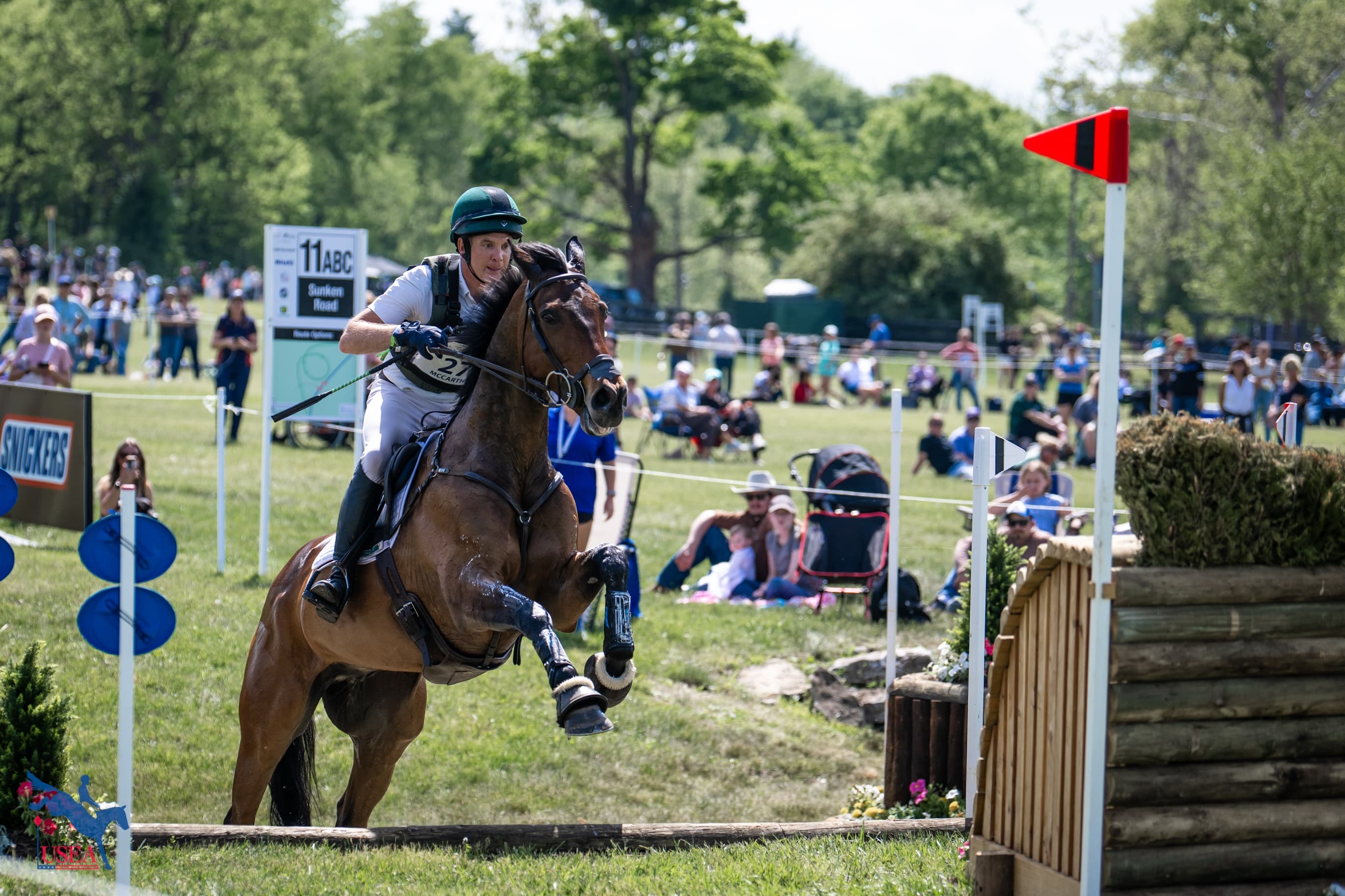 Padraig McCarthy and Pomp N Circumstance. USEA/Lindsay Berreth photo