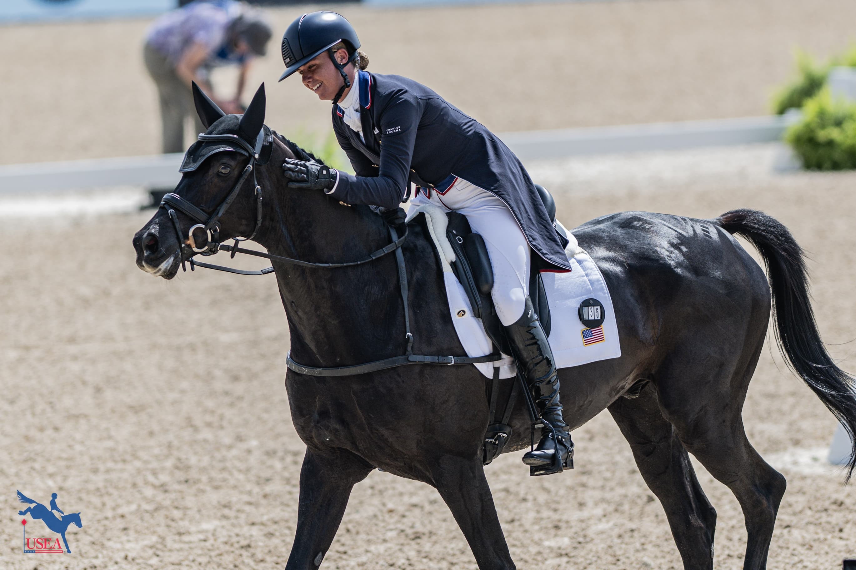 4th | Caroline Pamukcu and HSH Blake. USEA/Lindsay Berreth photo