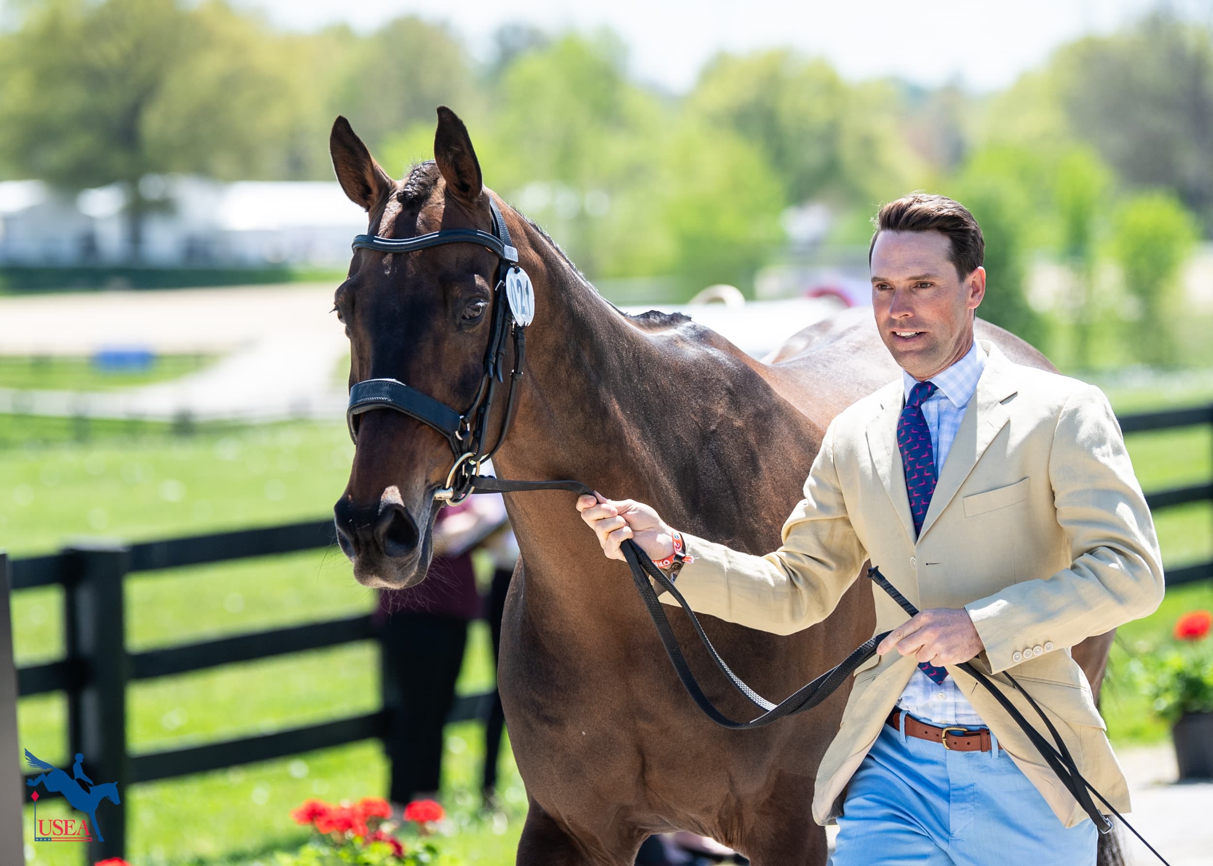 Harry Meade and Et Hop du Matz. USEA/Lindsay Berreth photo