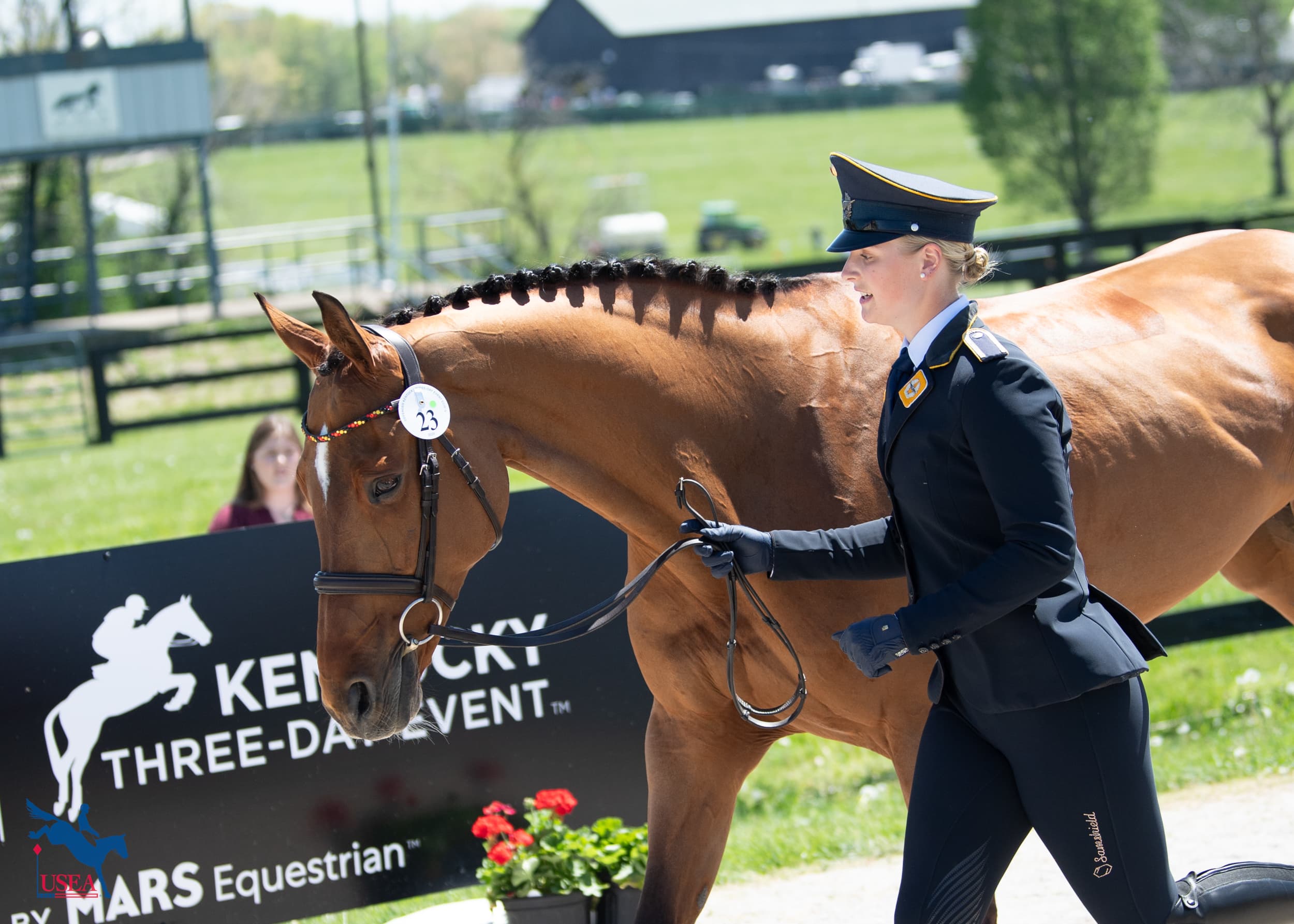 Libussa Lubbeke and Caramia 34. USEA/Lindsay Berreth photo