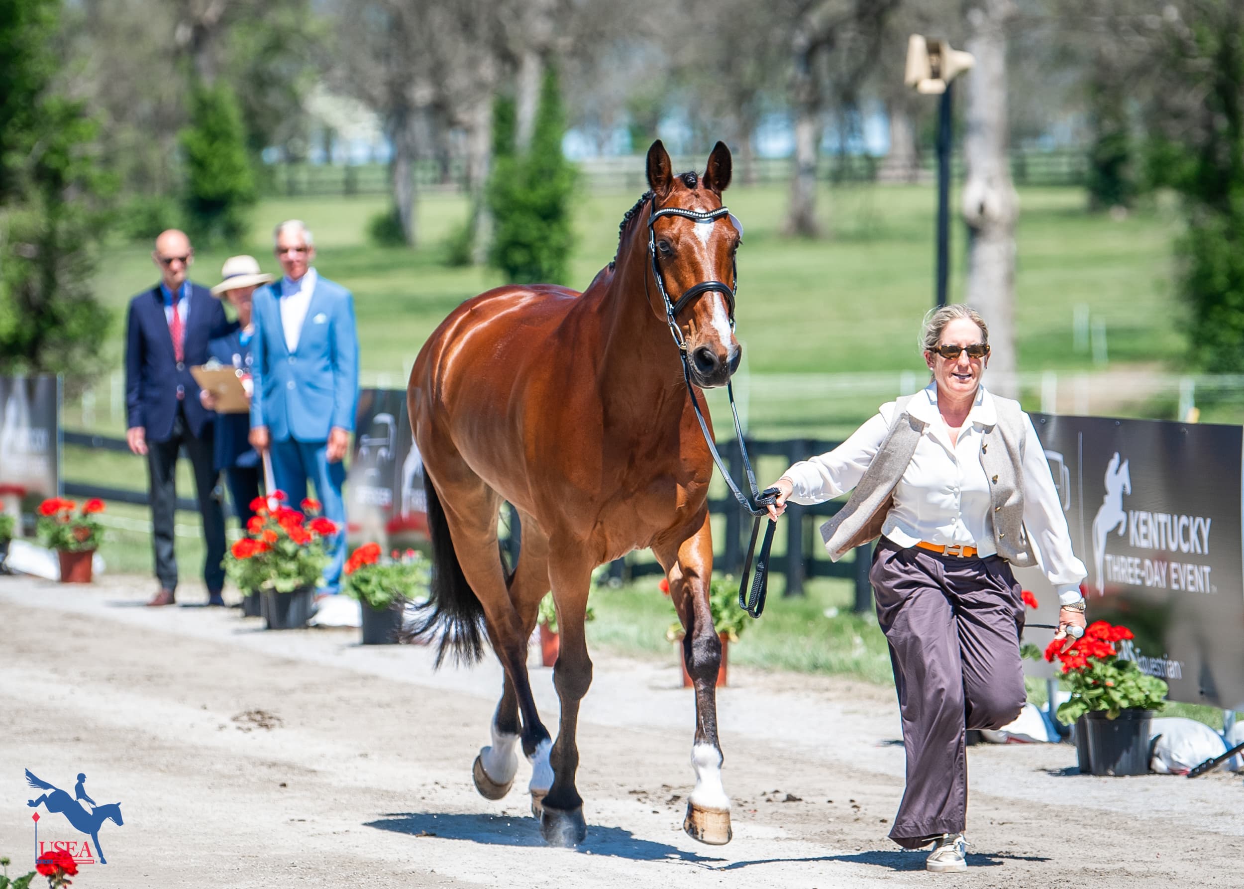 Sharon White and Clause 63. USEA/Lindsay Berreth photo
