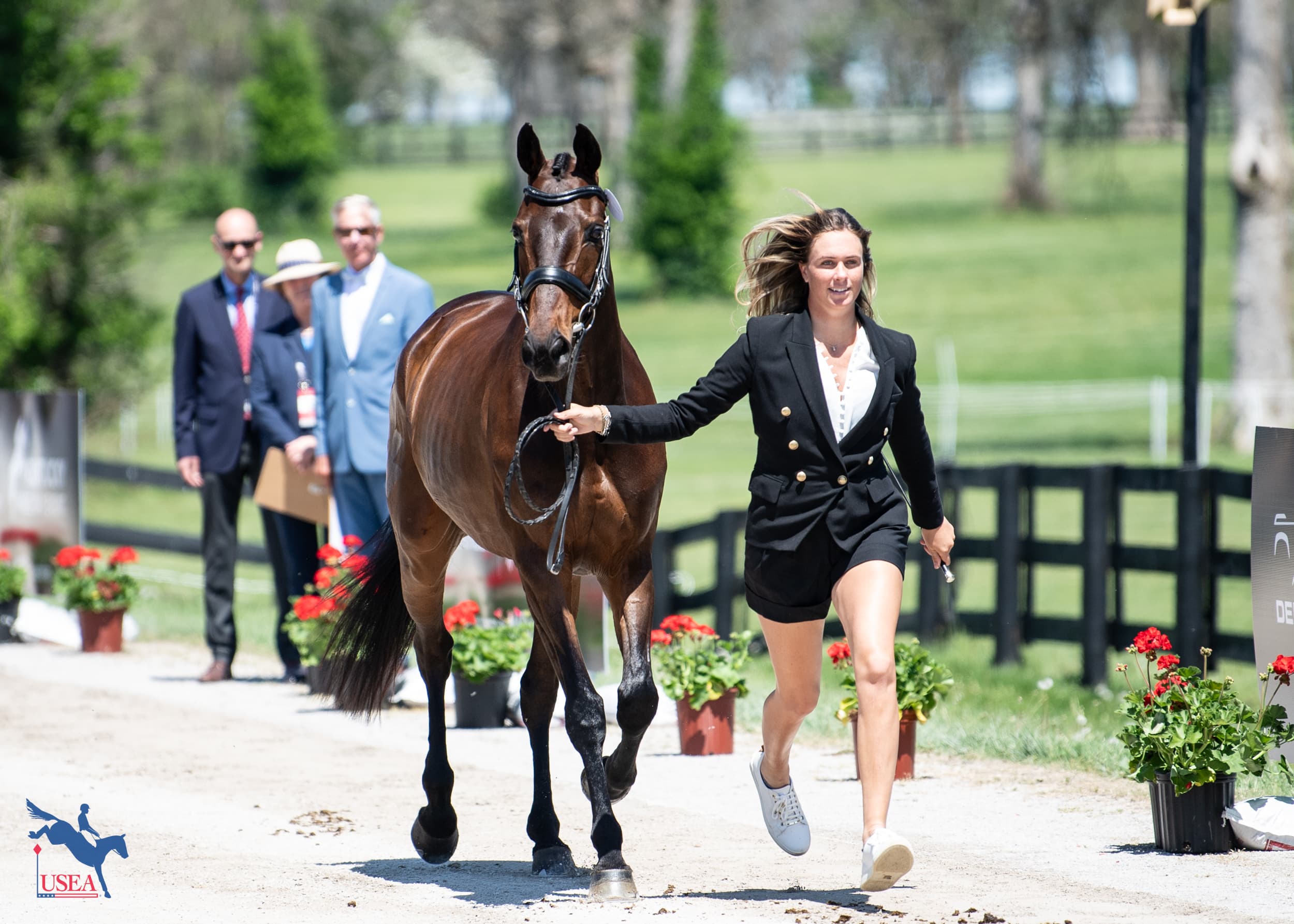 Caroline Pamukcu and HSH Double Sixteen. USEA/Lindsay Berreth photo