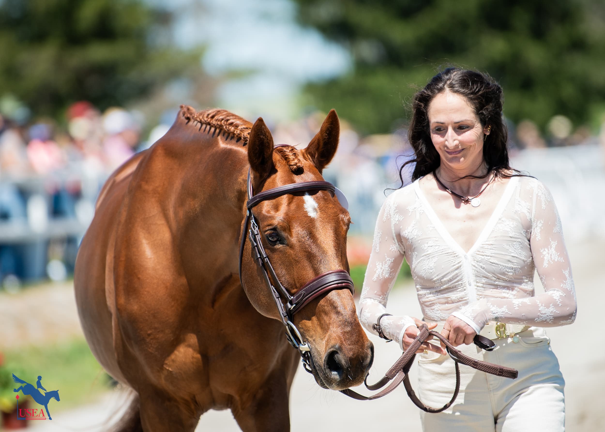 Jennie Brannigan and FE Lifestyle. USEA/Lindsay Berreth photo