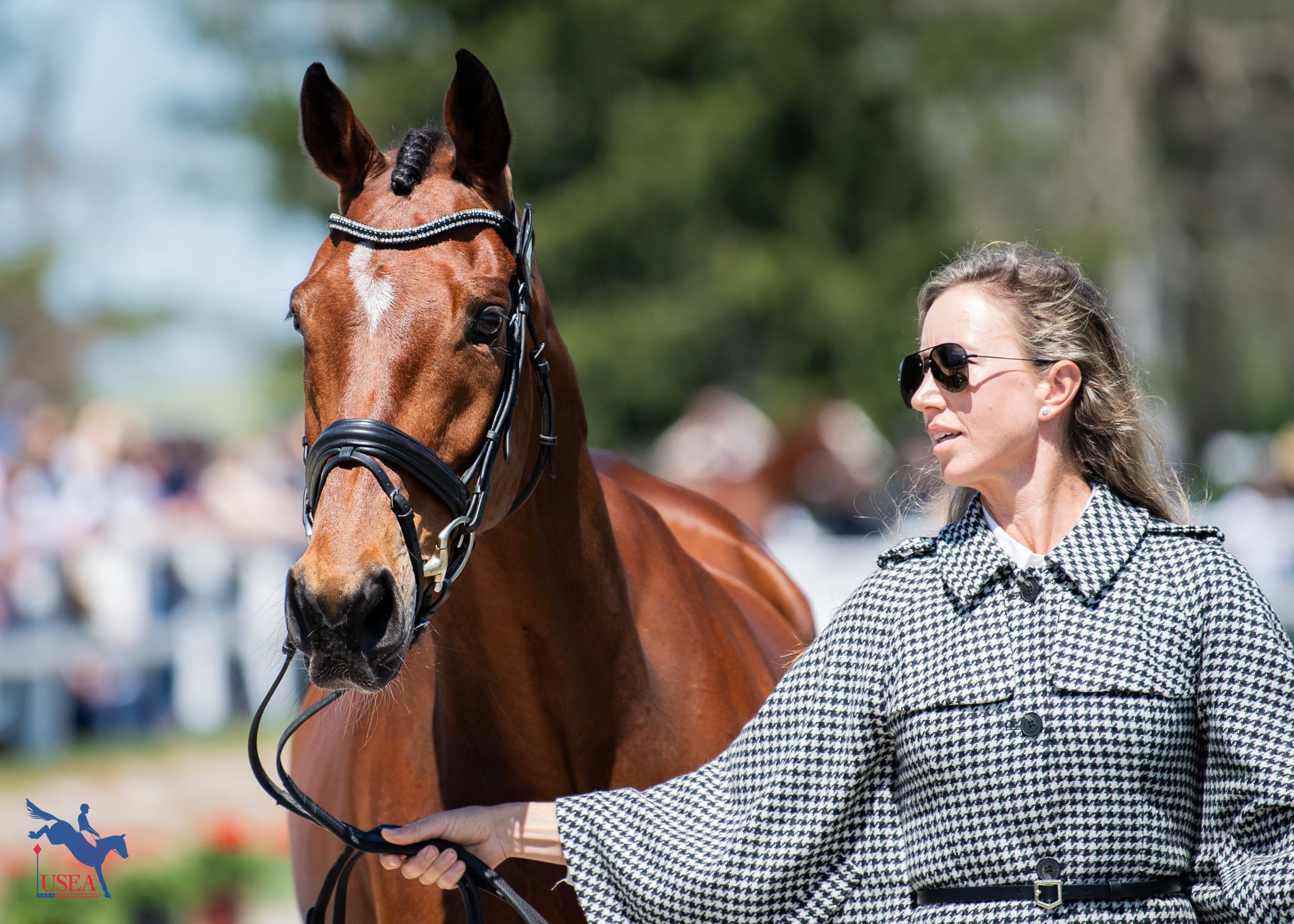 Monica Spencer and Artist. USEA/Lindsay Berreth photo