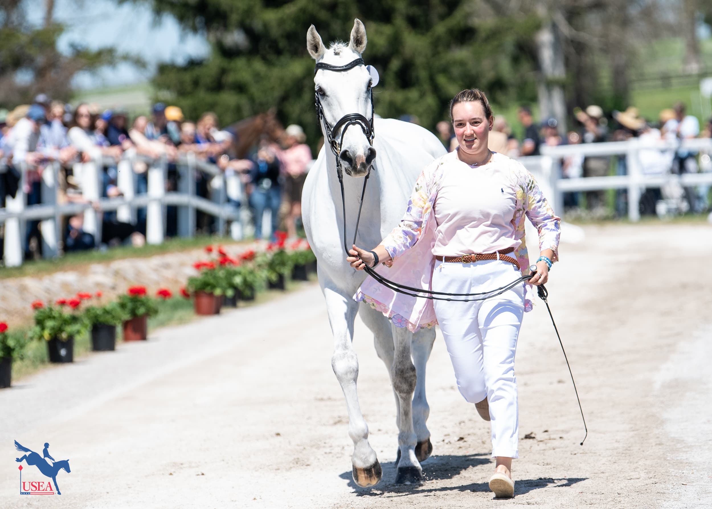 Brooke Burchianti and Cooley Space Grey. USEA/Lindsay Berreth photo