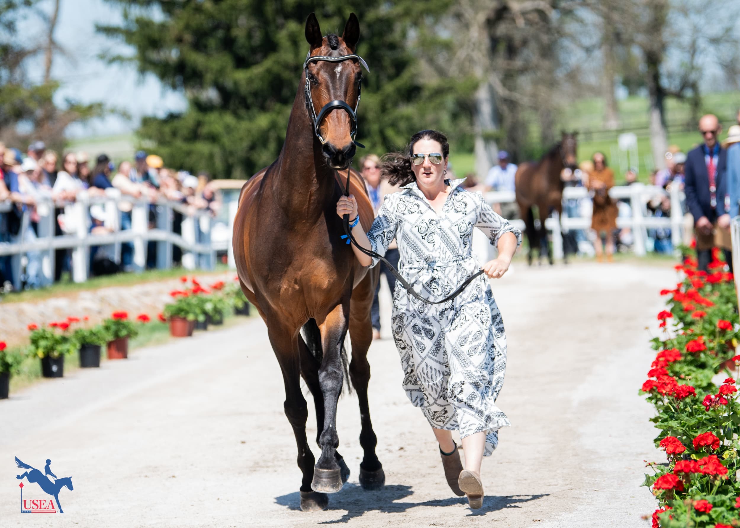 Ema Klugman and Bronte Beach Z. USEA/Lindsay Berreth photo