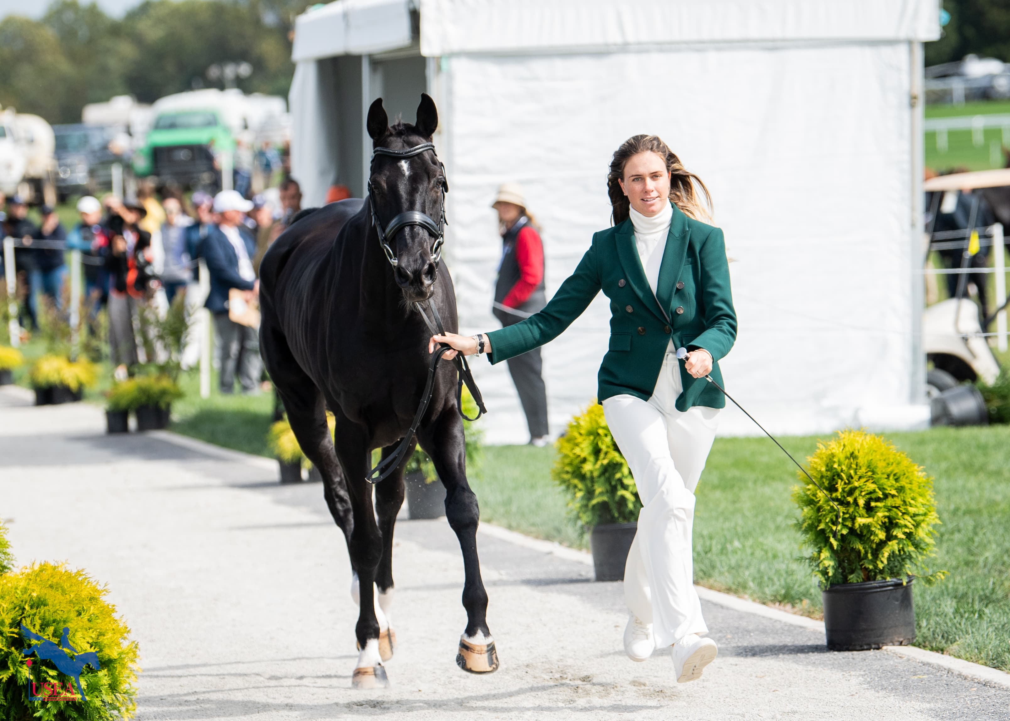 Caroline Pamukcu and HSH Blake. USEA/Lindsay Berreth photo