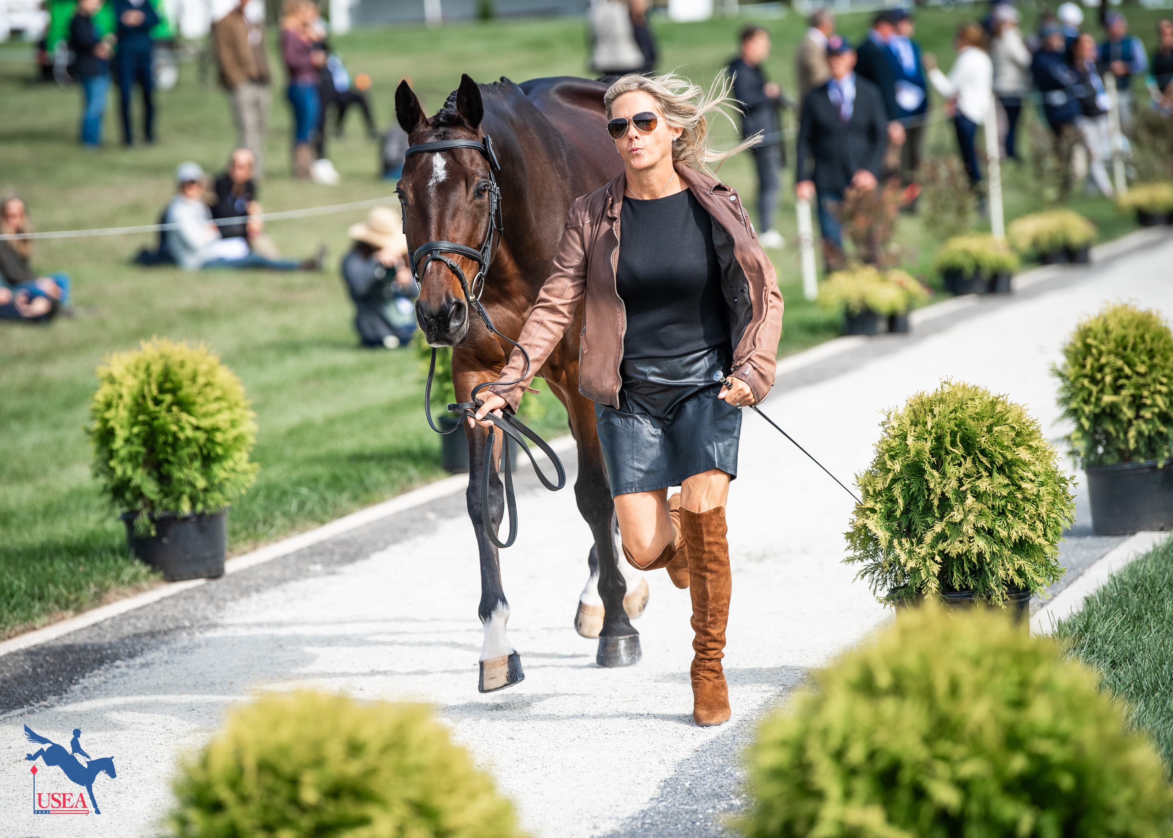 Mary Bess Davis and Imperio Magic. USEA/Lindsay Berreth photo