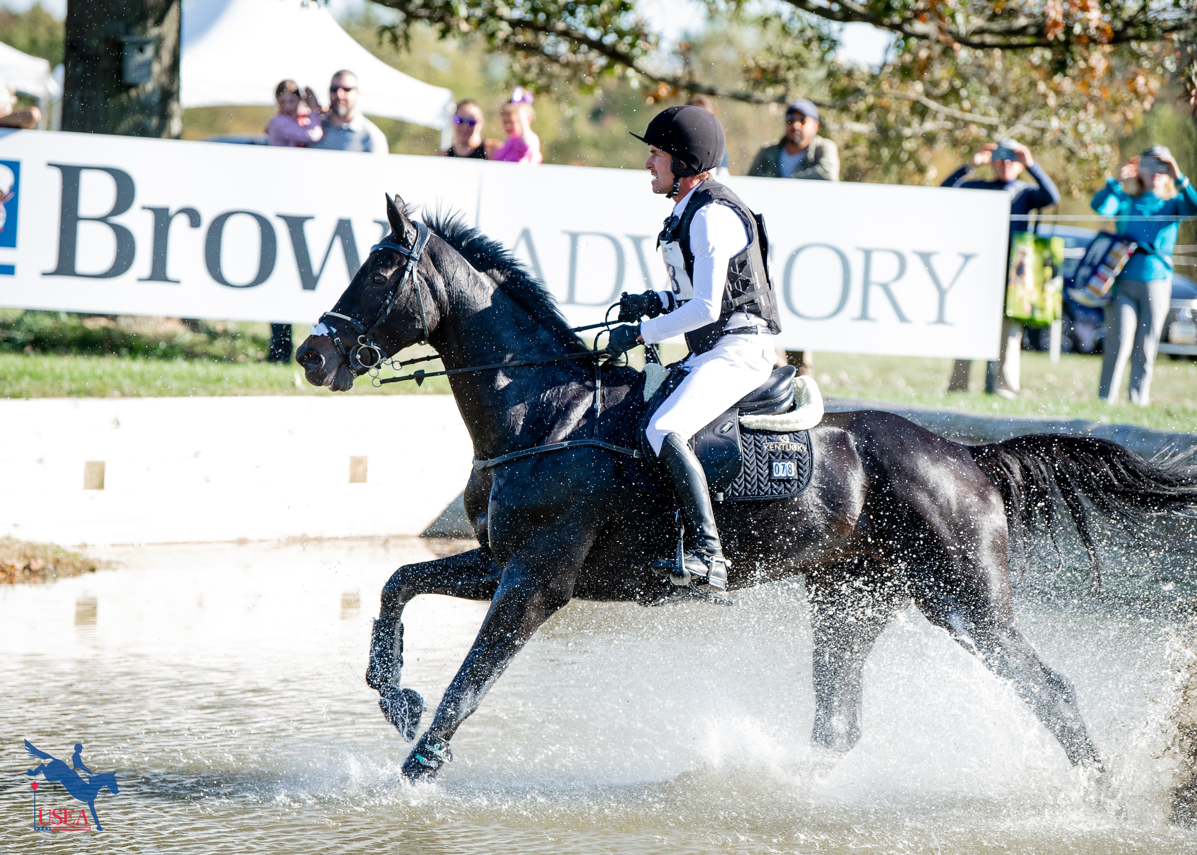 2nd I Felix Vogg and Cartania. USEA/Lindsay Berreth photo