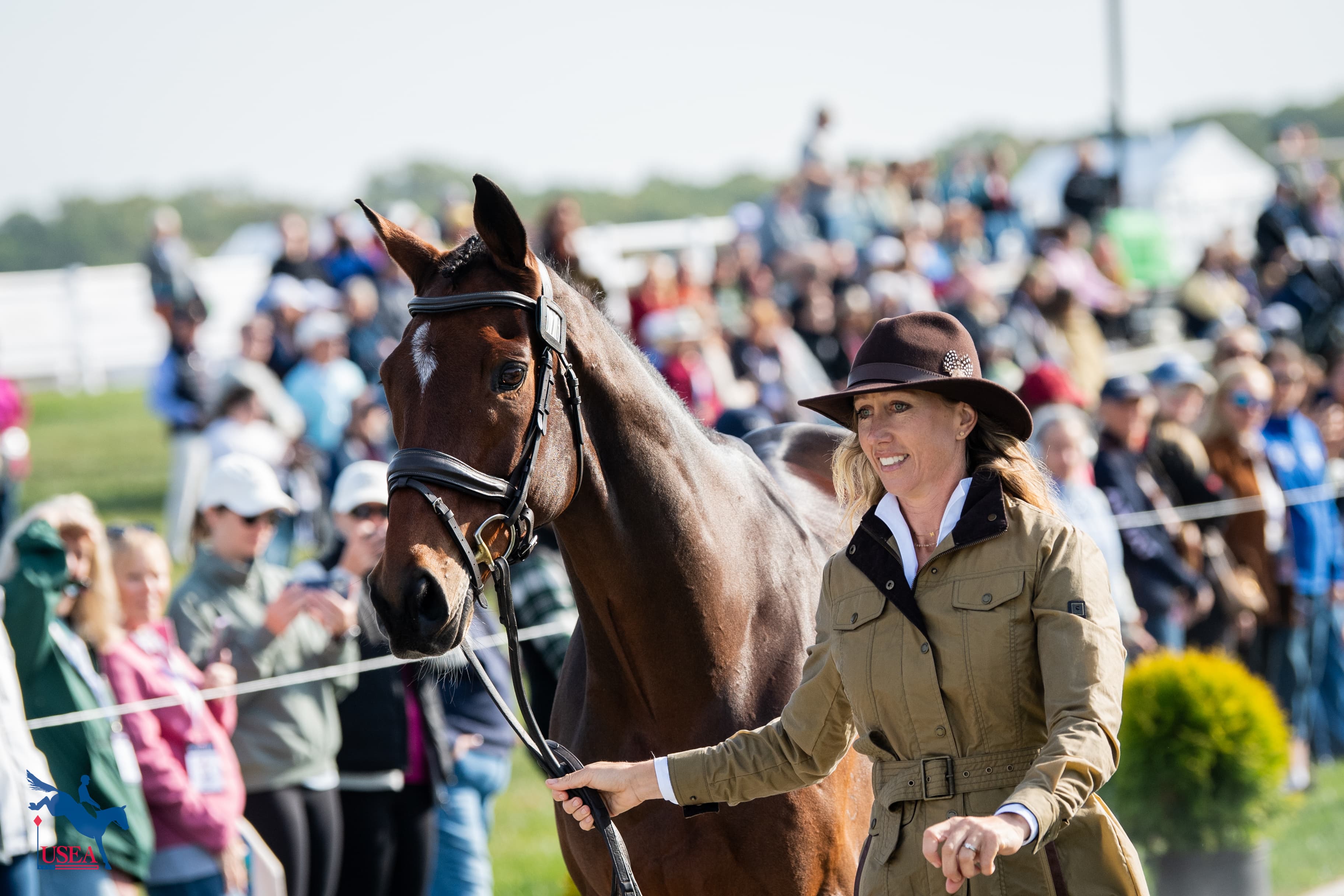 Monica Spencer and Artist. USEA/Lindsay Berreth photo