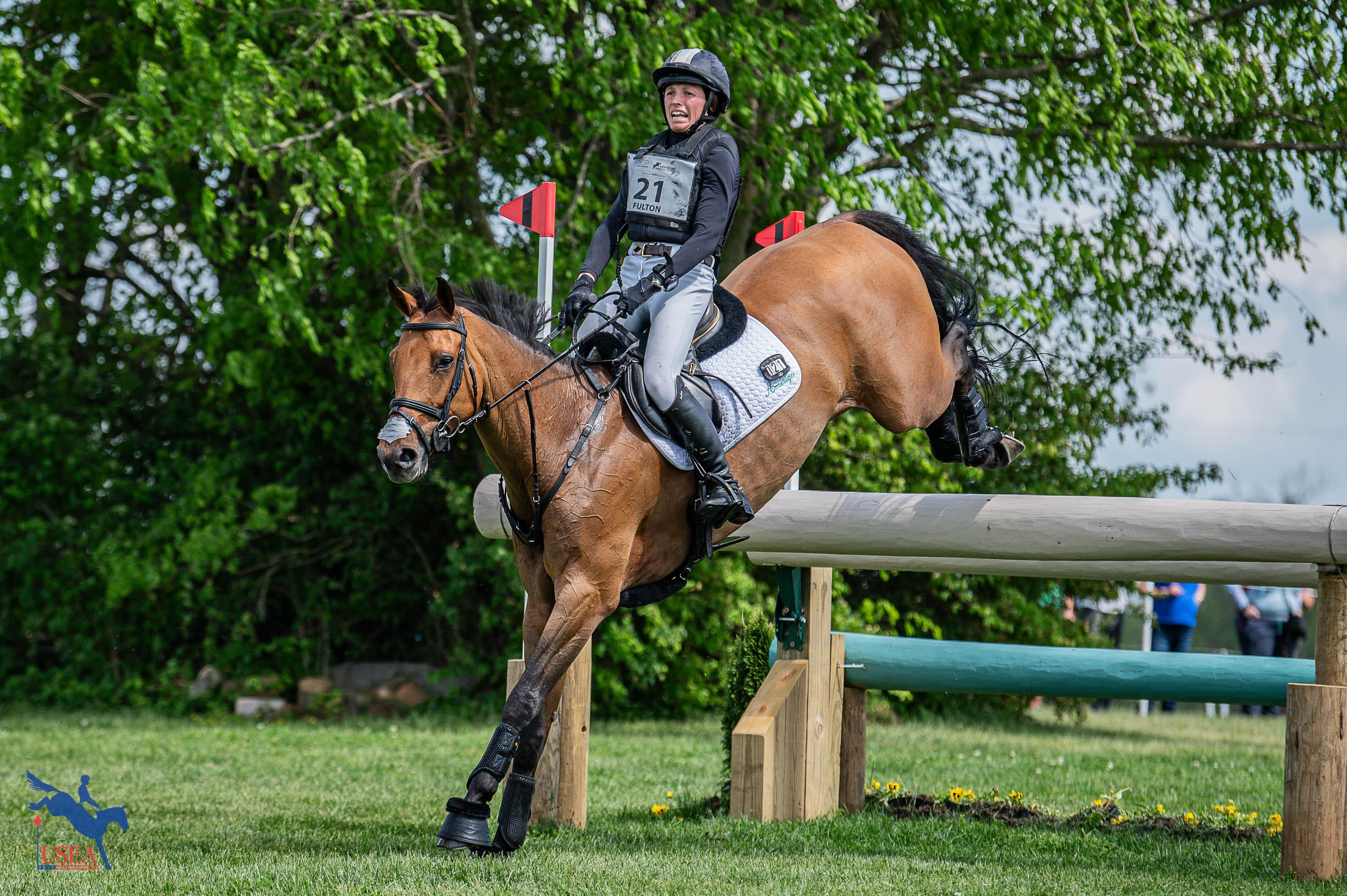 Woodge Fulton and Cash Point. USEA/Meagan DeLisle photo