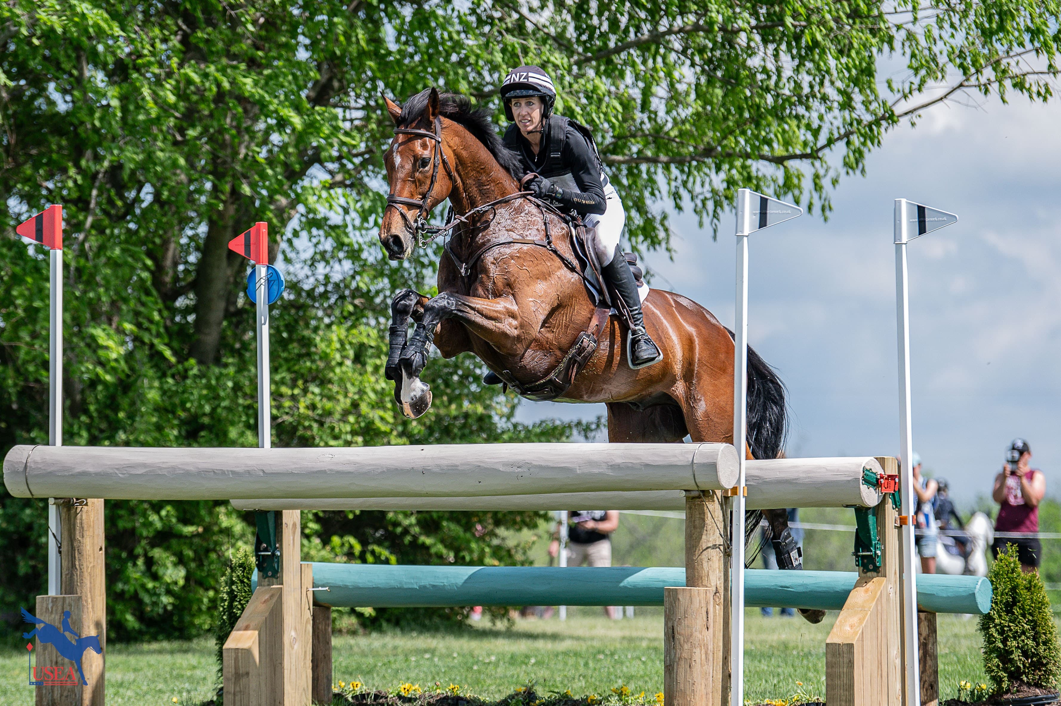 Monica Spencer and Artist. USEA/Meagan DeLisle photo