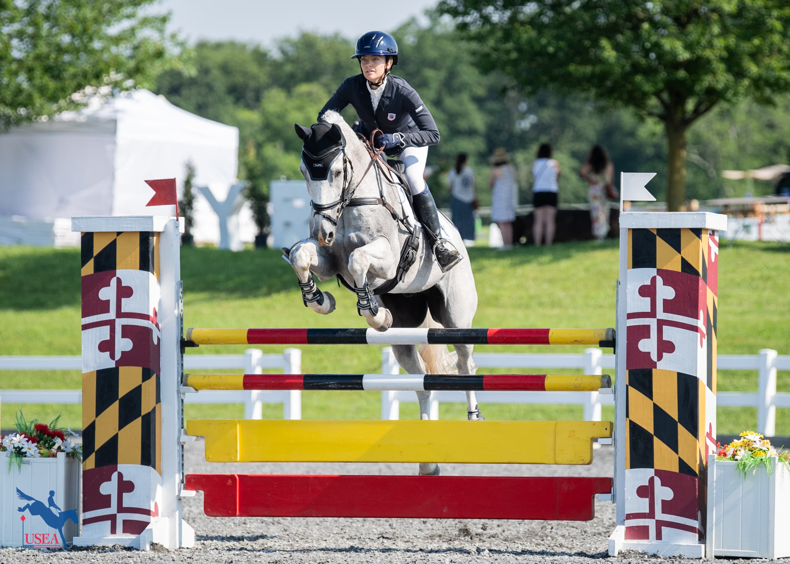Maya Clarkson and Maks Mojo C won individual gold in the CCI3U25*-S. USEA/Lindsay Berreth photo