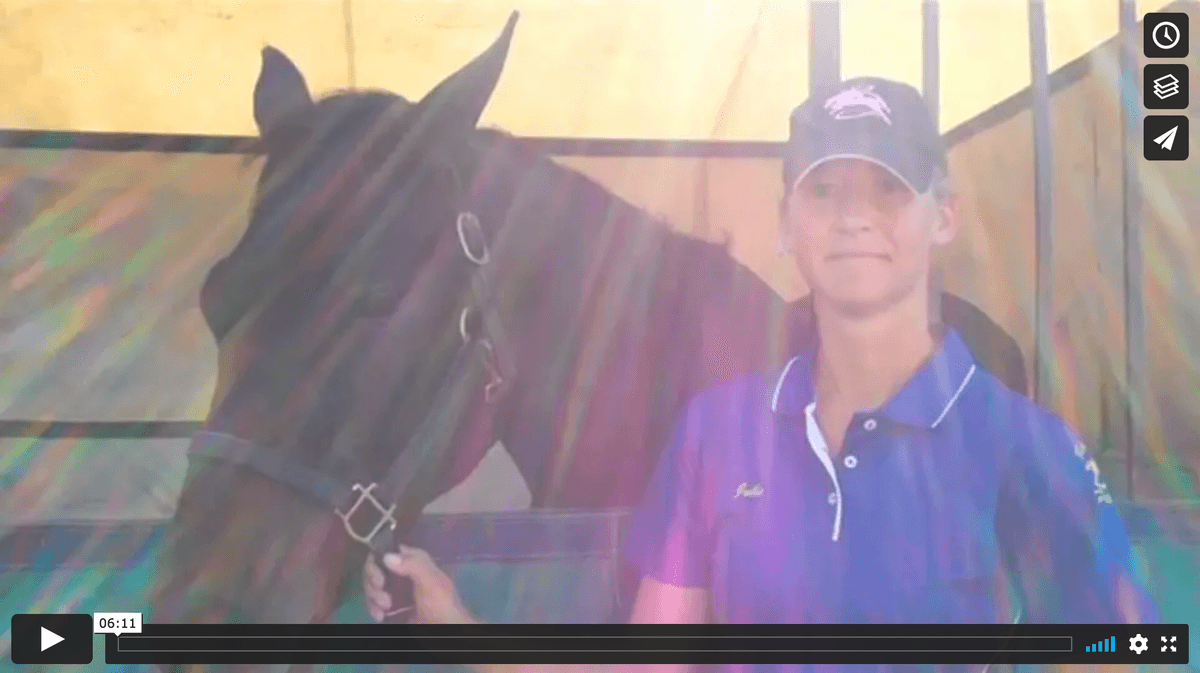2011 Woodside International Horse Trials Interviews with Frankie Thieriot