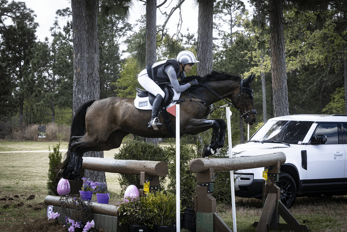 Bellissimo Tops Stable View CCI4*-S Aboard Dyri