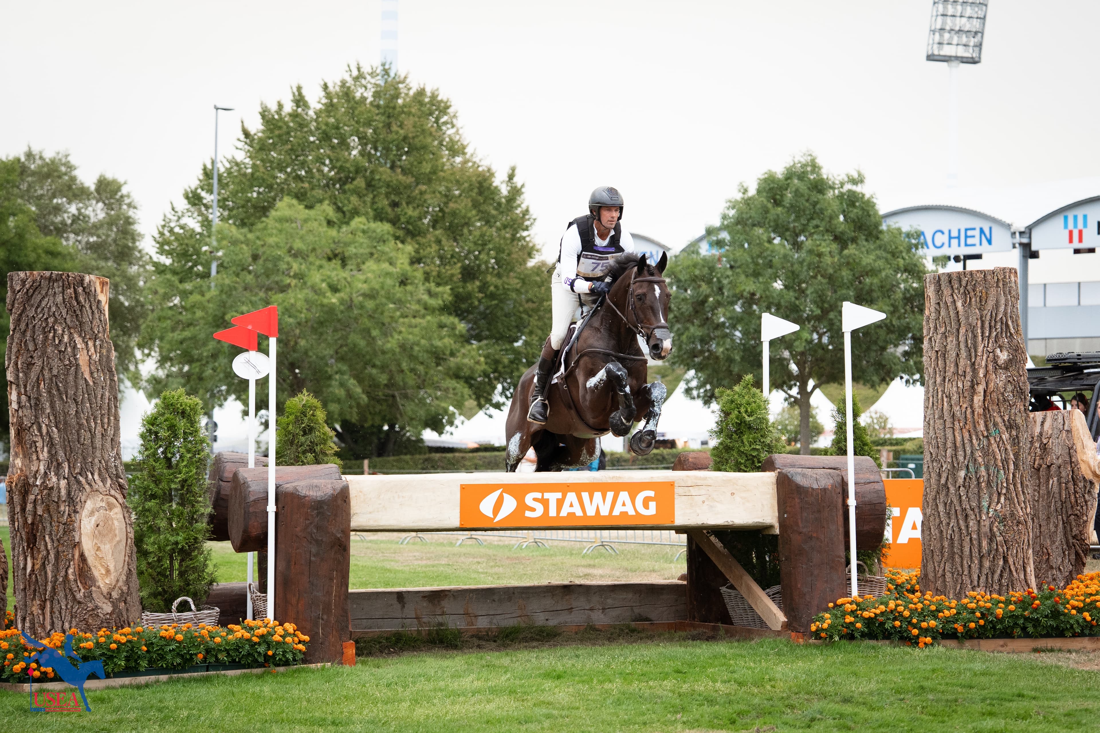 Coleman Sixth and U.S. Team in Fifth After Cross-Country at FEI World Eventing Championship