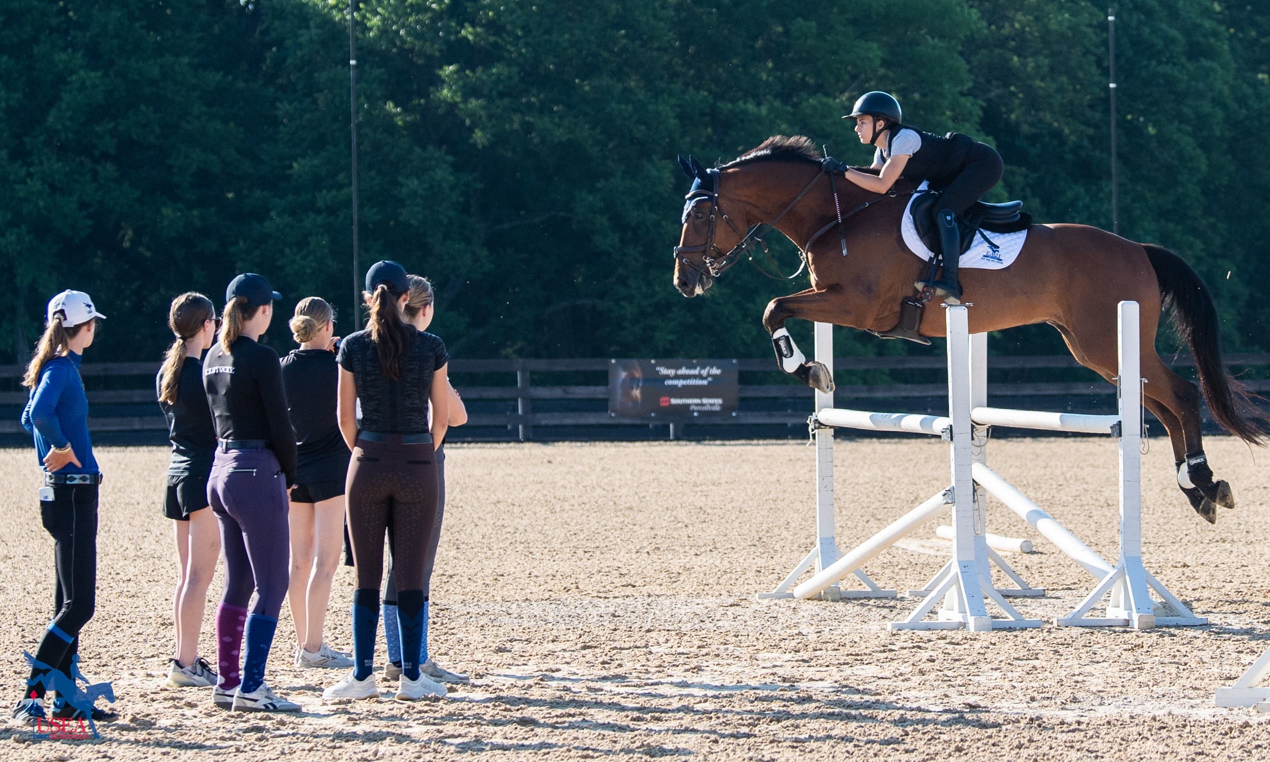 Adjustability Over Fences on Day 2 of EA21 East I Clinic