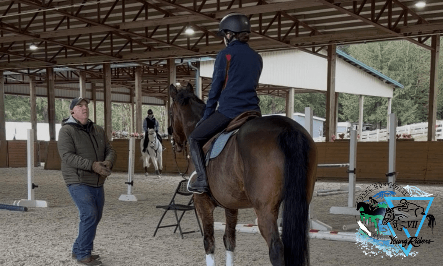 Area VII Young Riders and Northwest Pony Club Unite for John Camlin Clinic
