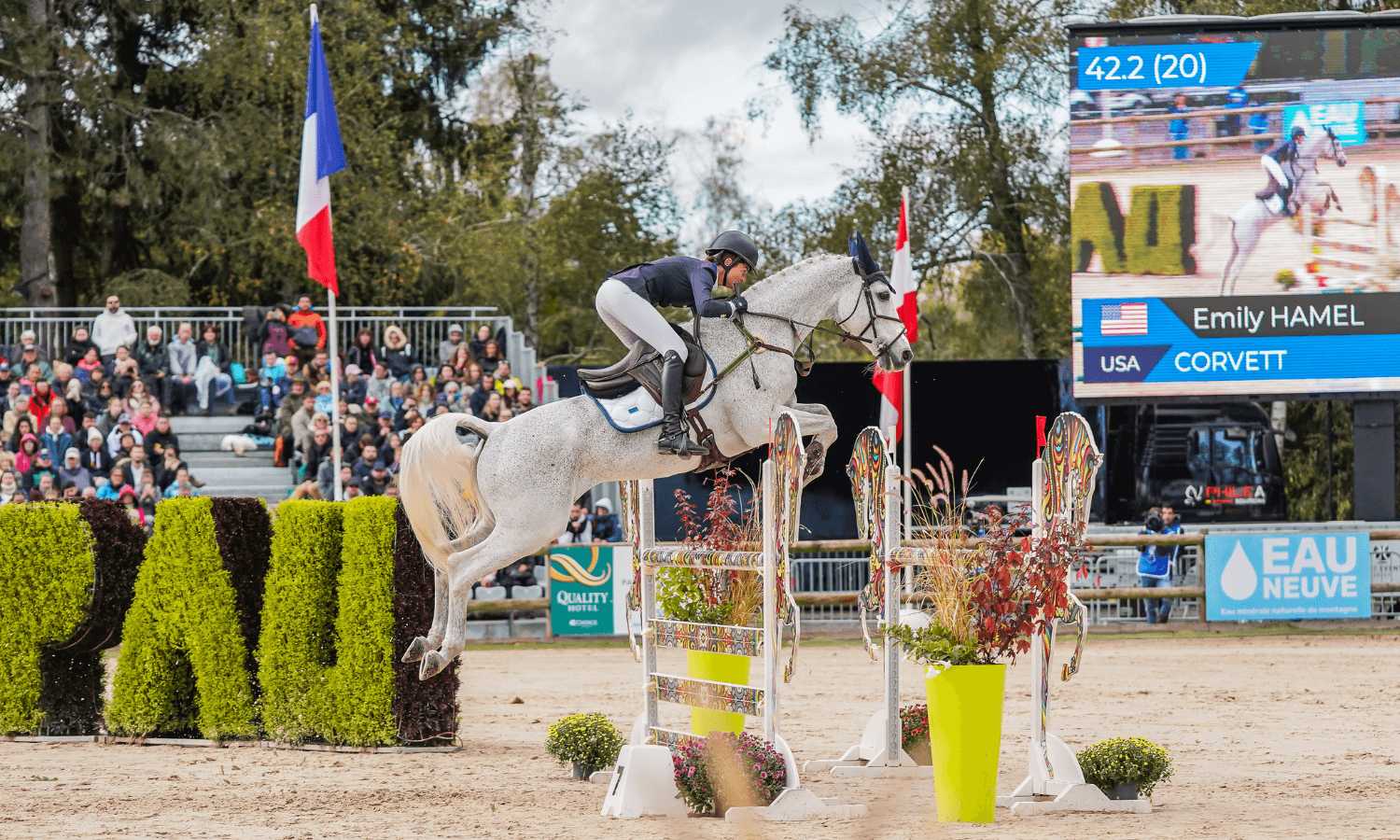 With Pau Finish, Emily Hamel and Corvett Finish All Six North American Five-Stars