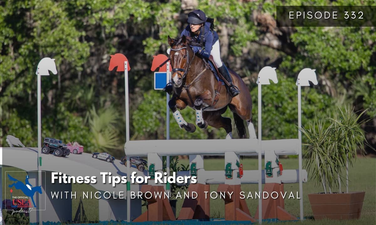USEA Podcast #332: Fitness Tips for Riders