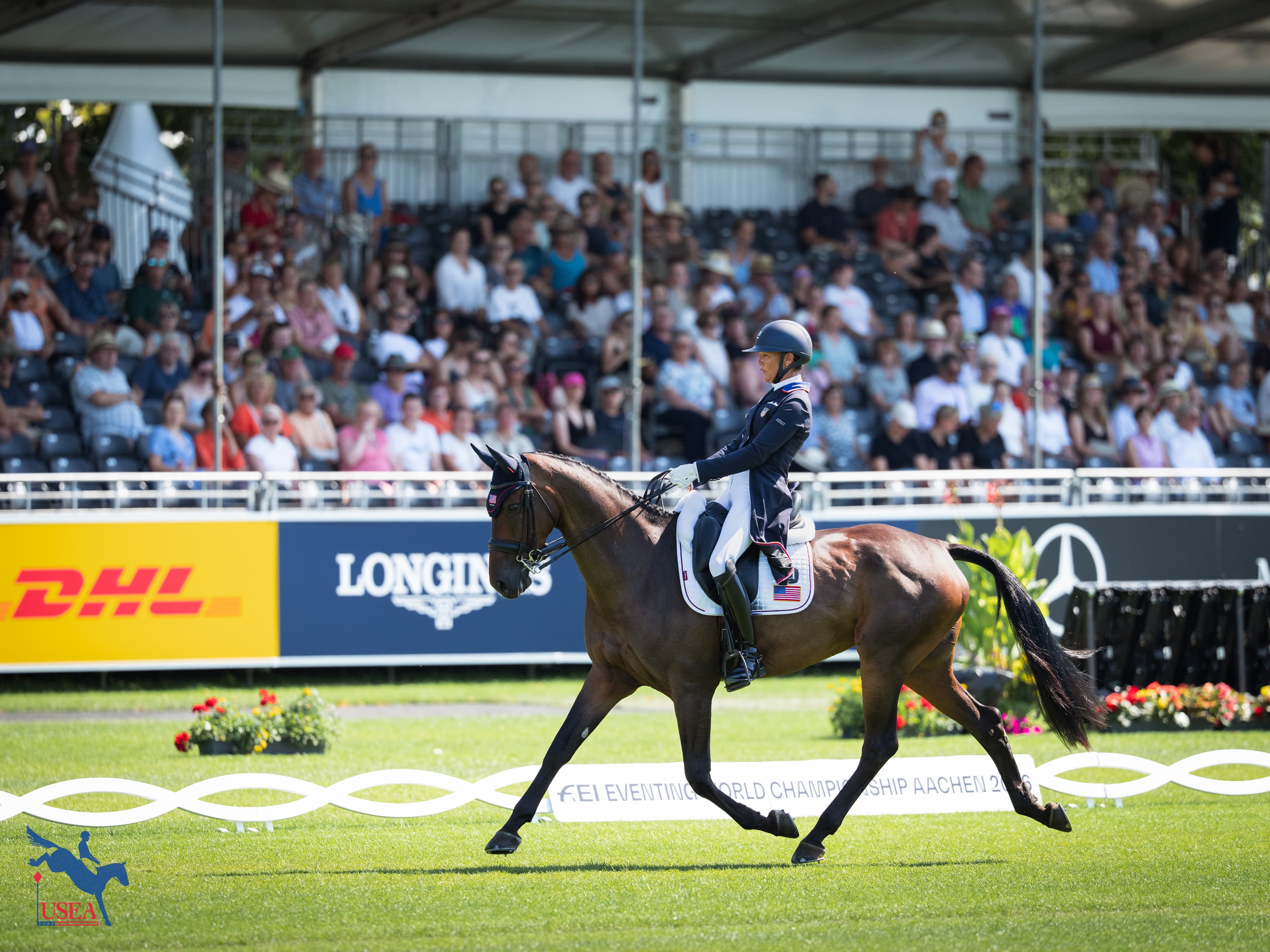 Smith and Lillet 3 Earn Sub-30 Dressage Score to Sit Within Top 10 of FEI Eventing World Championship