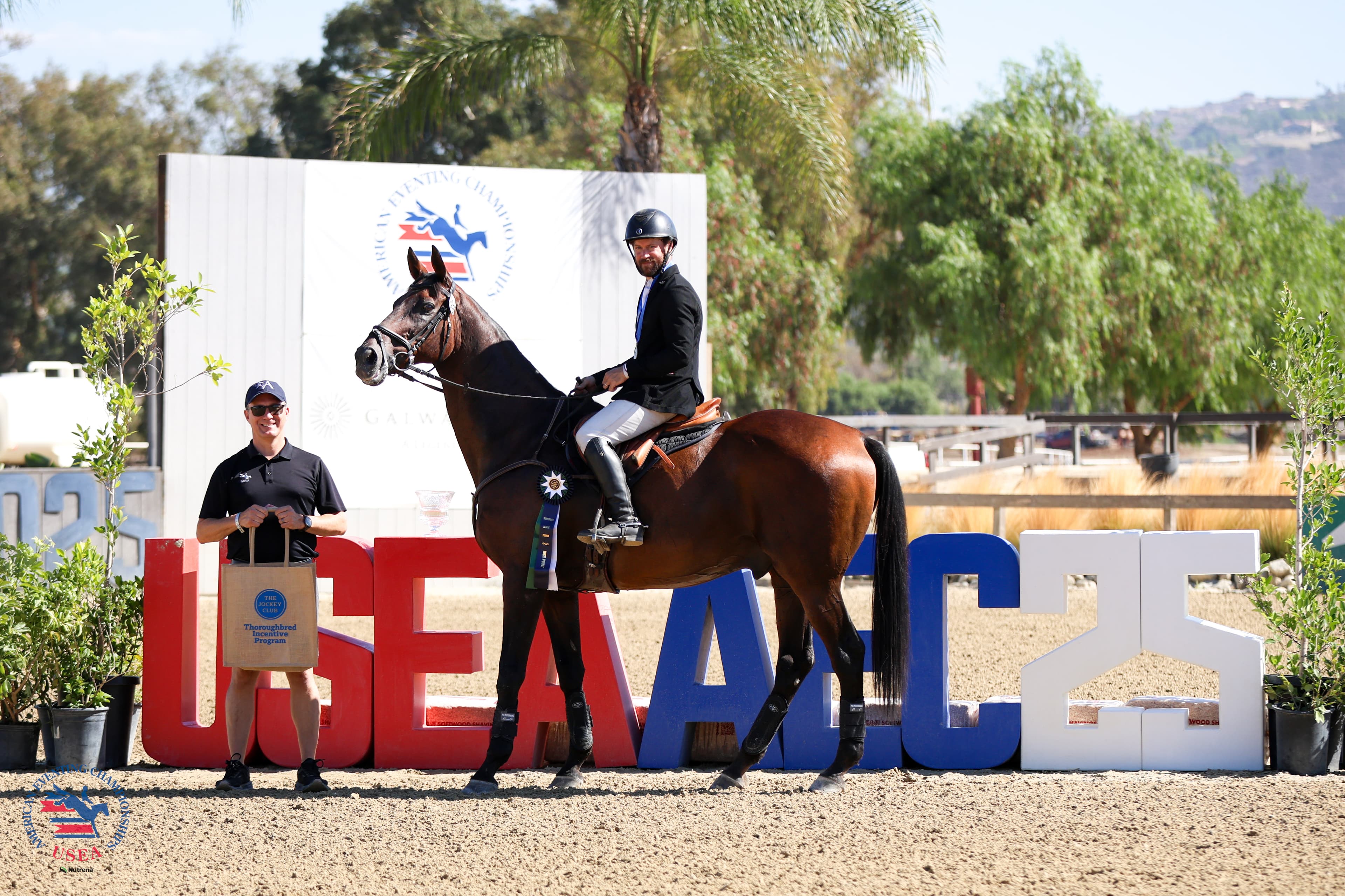 Beginner Novice Amateur Champions: David Timchak and Ole Boy. USEA/Cassidy Klein photo