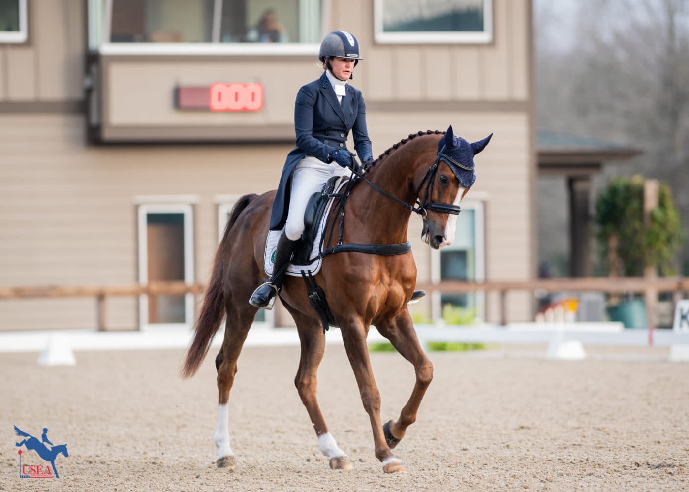 Katherine Coleman and Sirius SB are in ninth. USEA/Lindsay Berreth photo