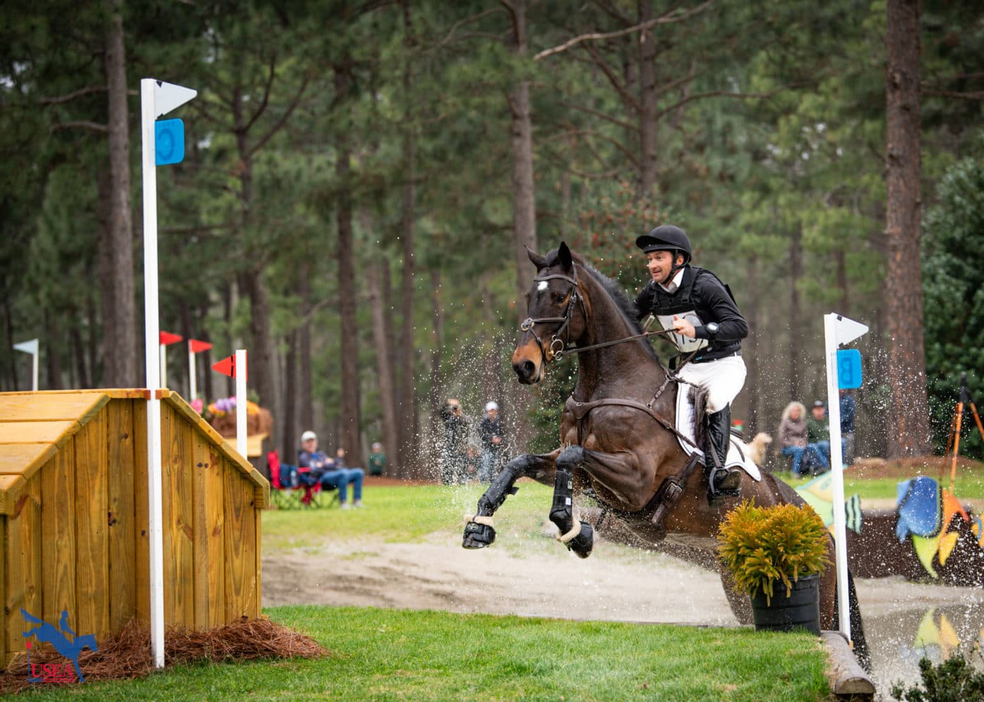Canada's Waylon Roberts and OKE Ruby R finished second. USEA/Lindsay Berreth photo