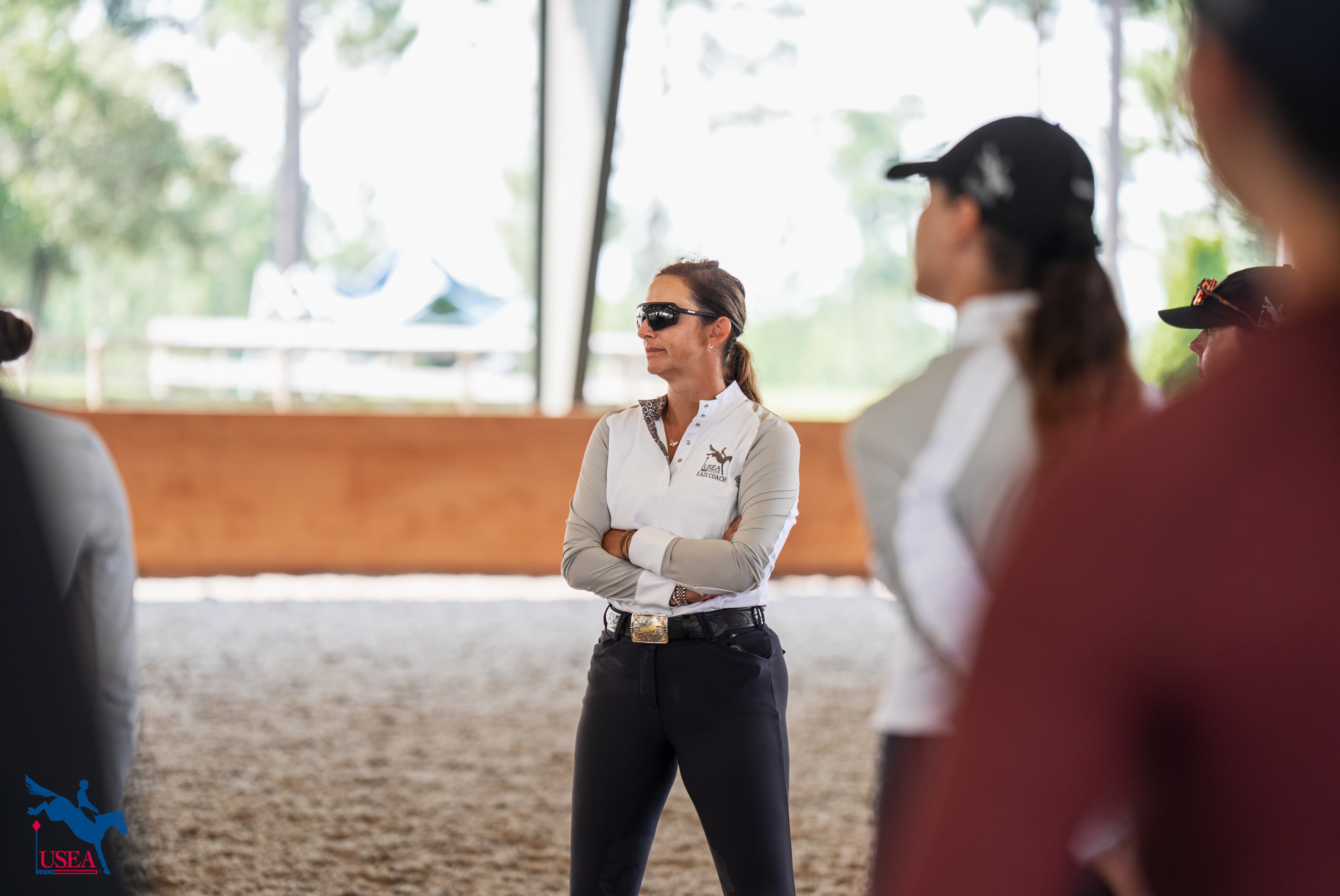 Coach Rebecca Brown. USEA/Christine Quinn photo