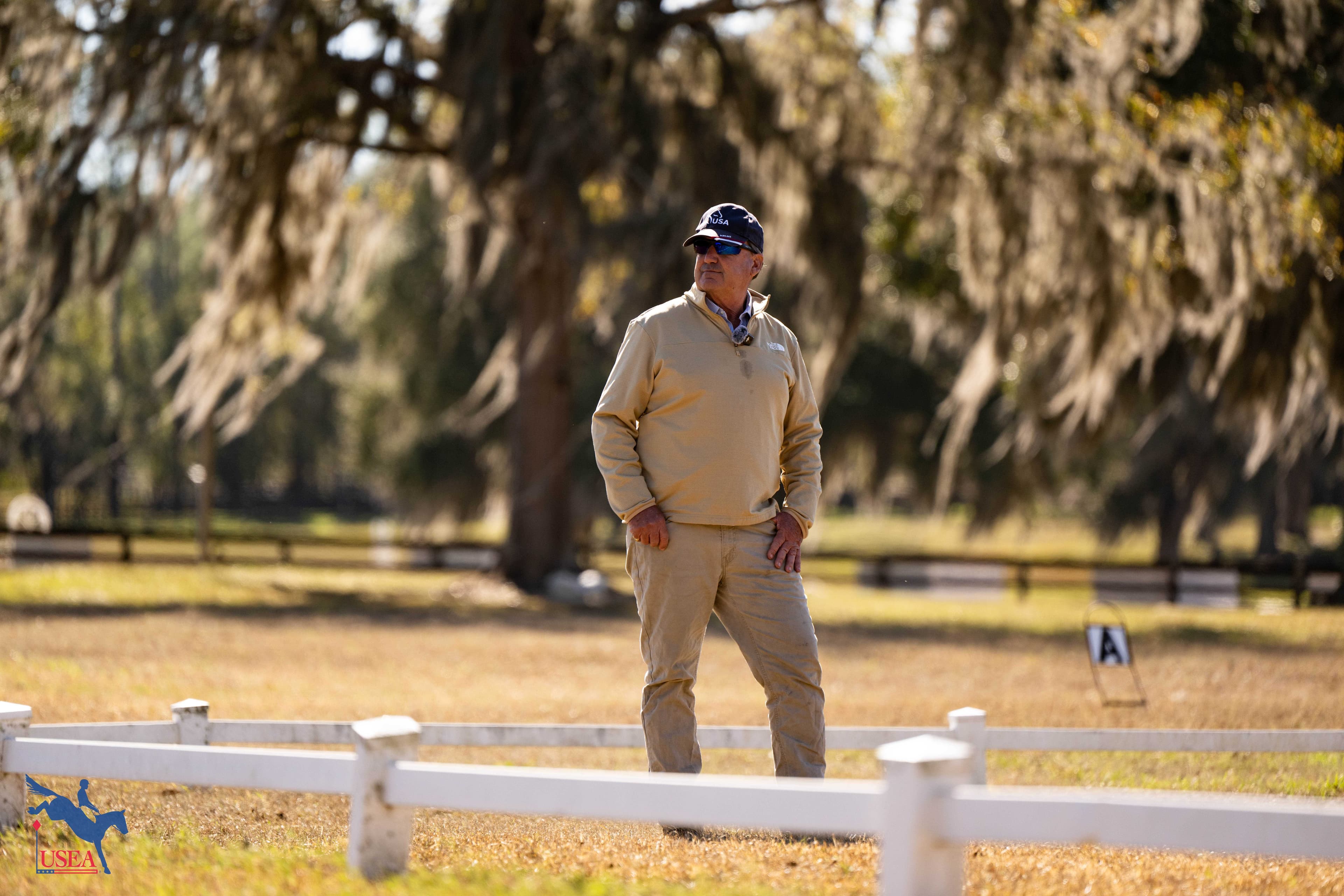 Director of Coaching David O'Connor. USEA/Atalya Boytner photo