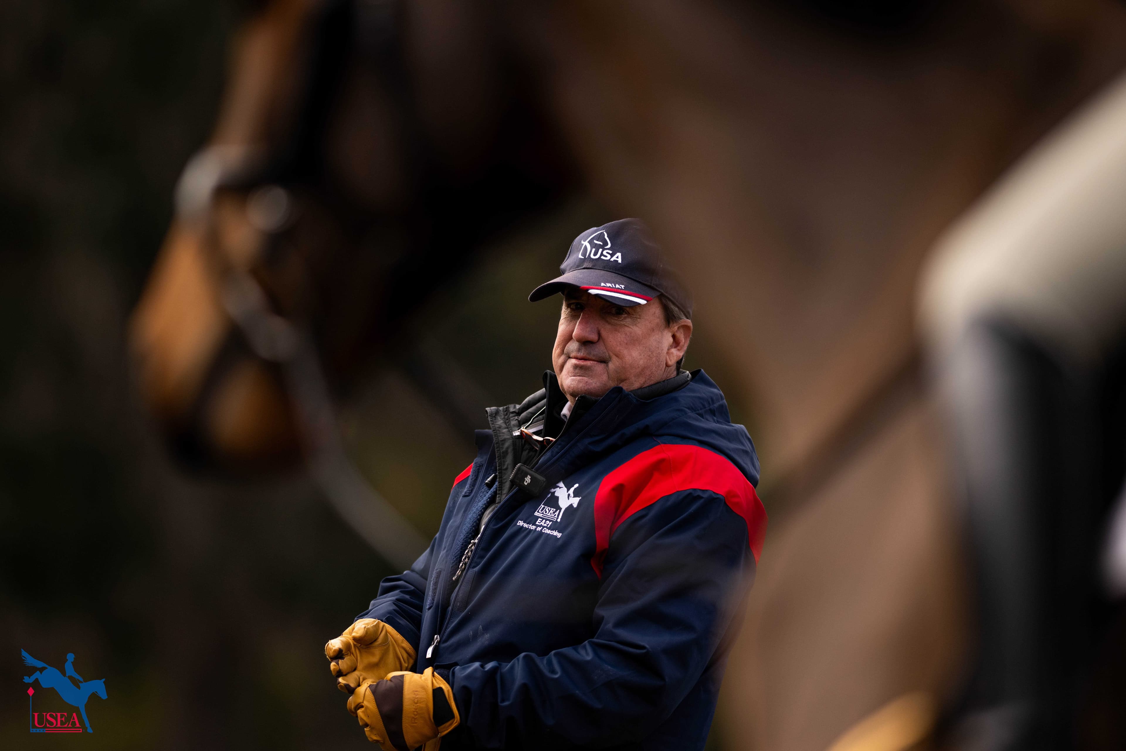 EA21 Director of Coaching David O'Connor. Devon Tresan. USEA/Atalya Boytner photo