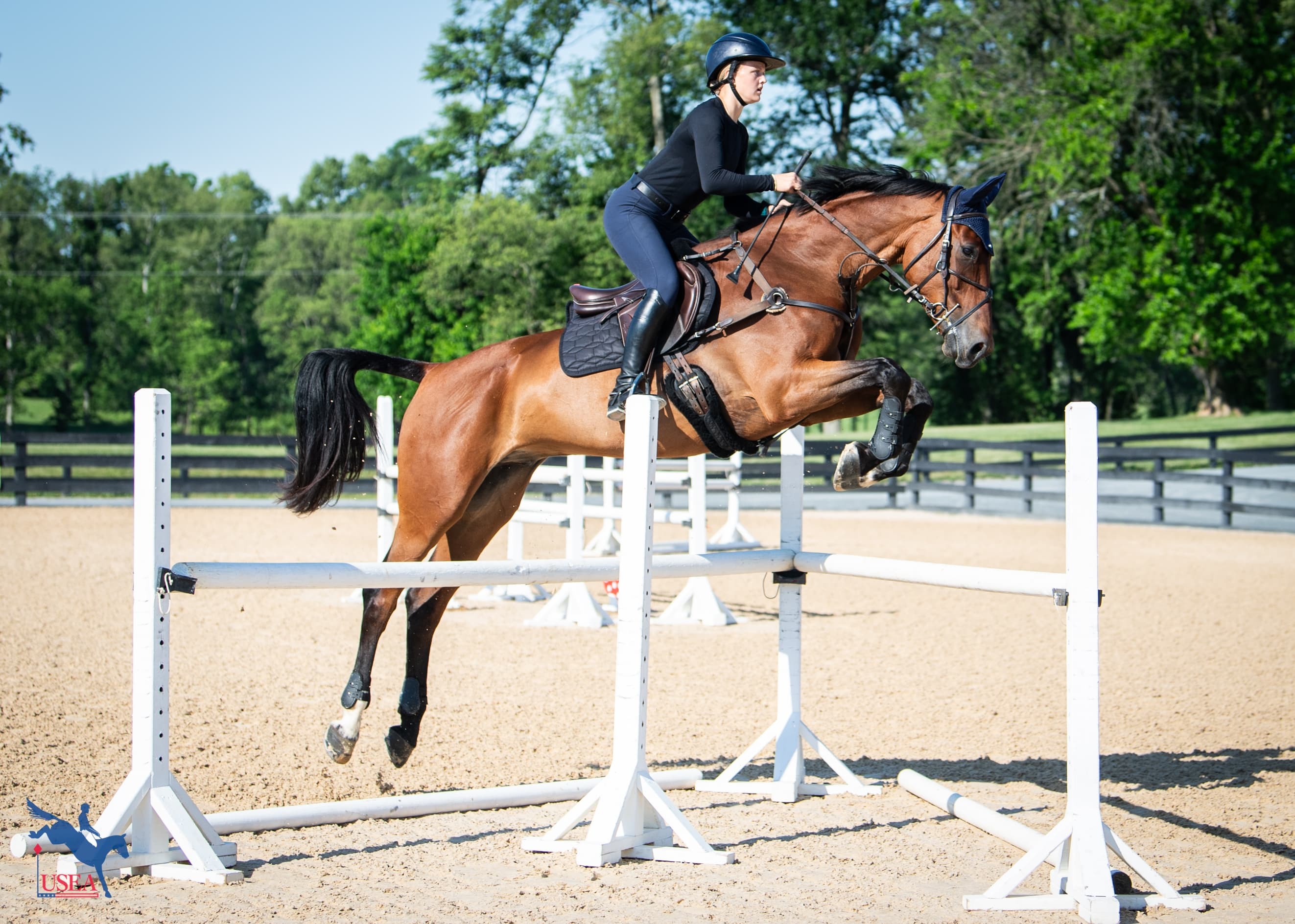 Riley Zgrebnak | EA21 East I Clinic. USEA/Lindsay Berreth photo