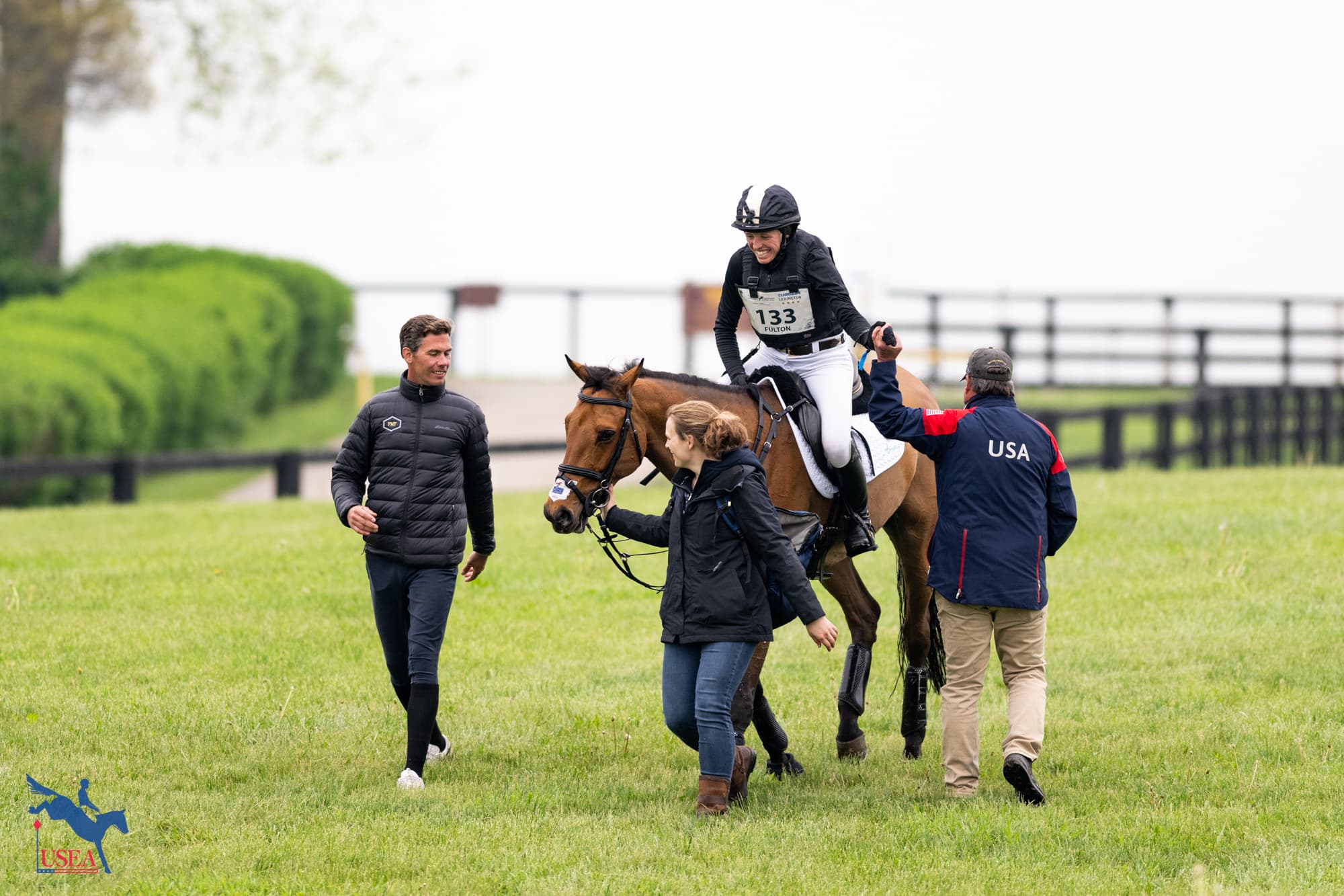 Woodge Fulton and Cash Point. USEA/Atalya Boytner photo