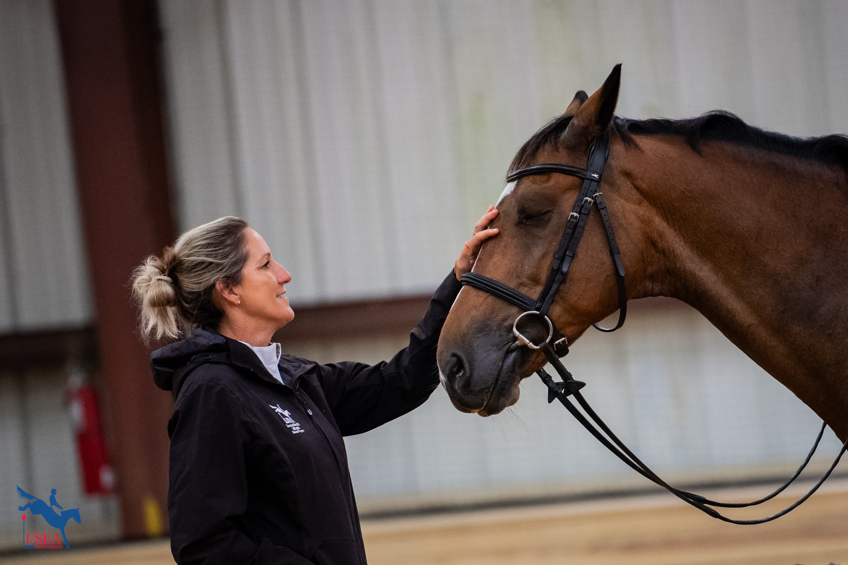 Coach Bec Braitling. USEA/Lindsay Berreth photo