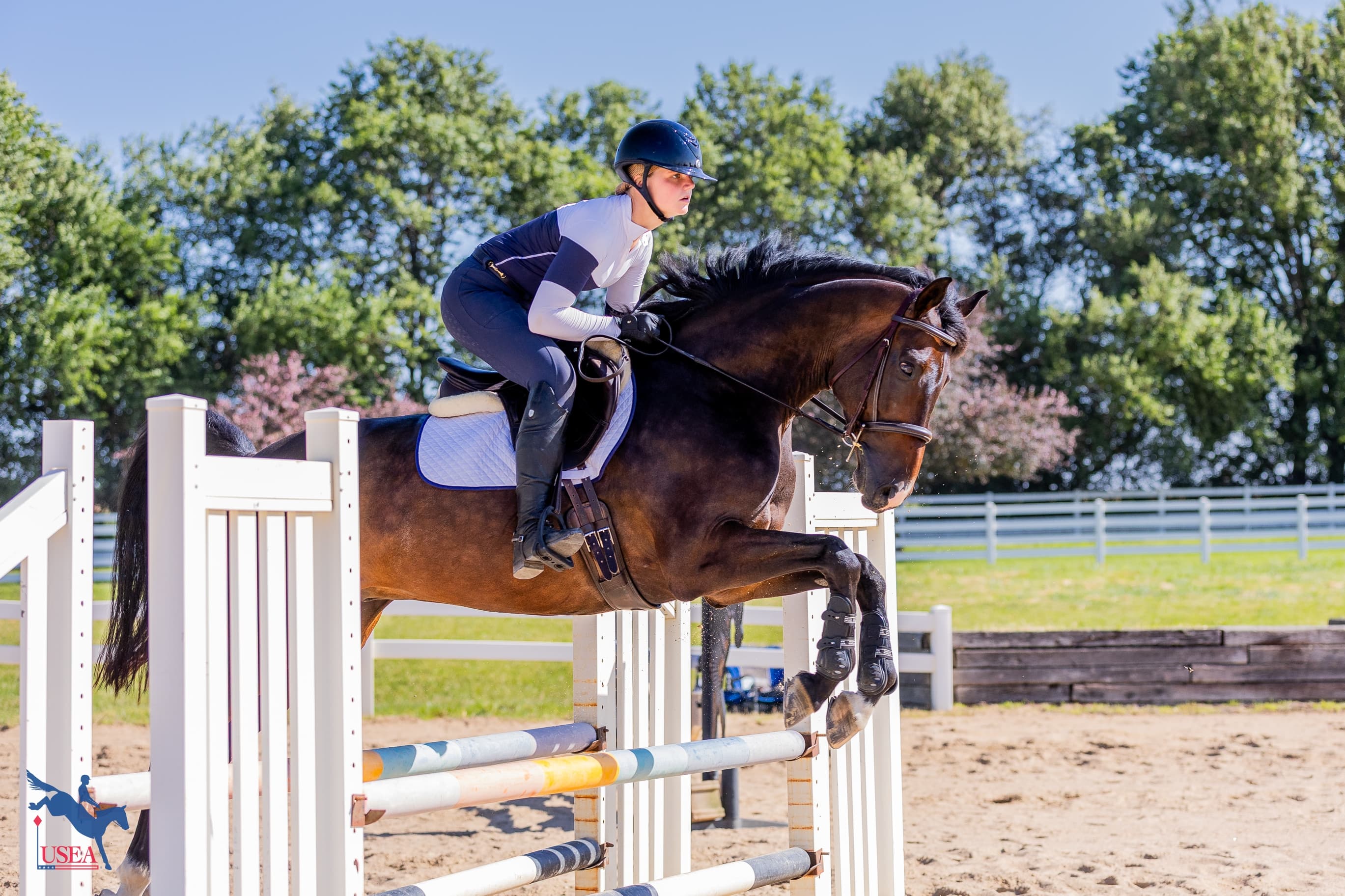 Elle White. USEA/Haley Johnson photo