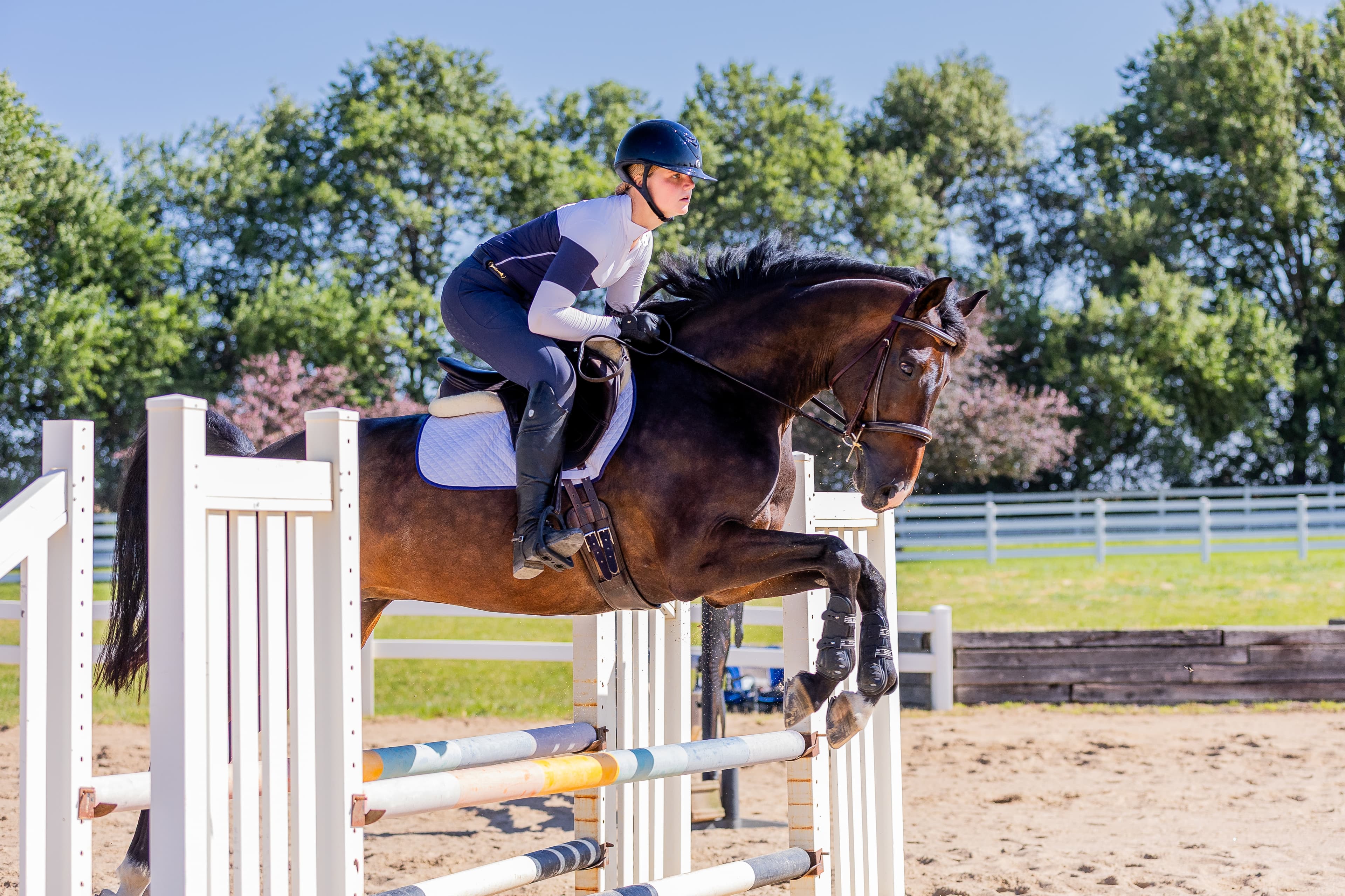Elle White | EA21 Central Clinic. USEA/Haley Johnson photo