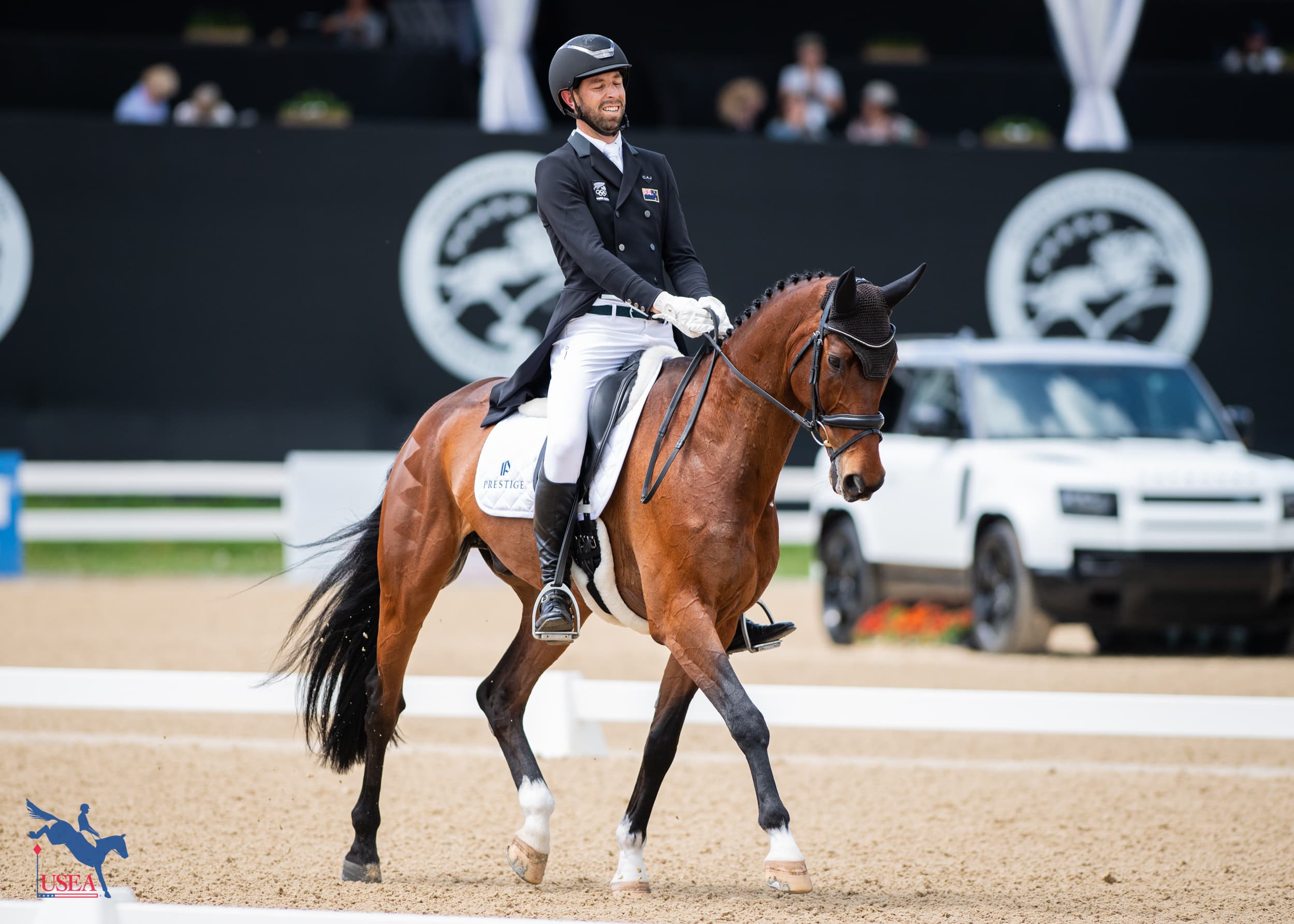 Clarke Johnstone and Menlo Park slotted into a tie for second. USEA/Lindsay Berreth photo